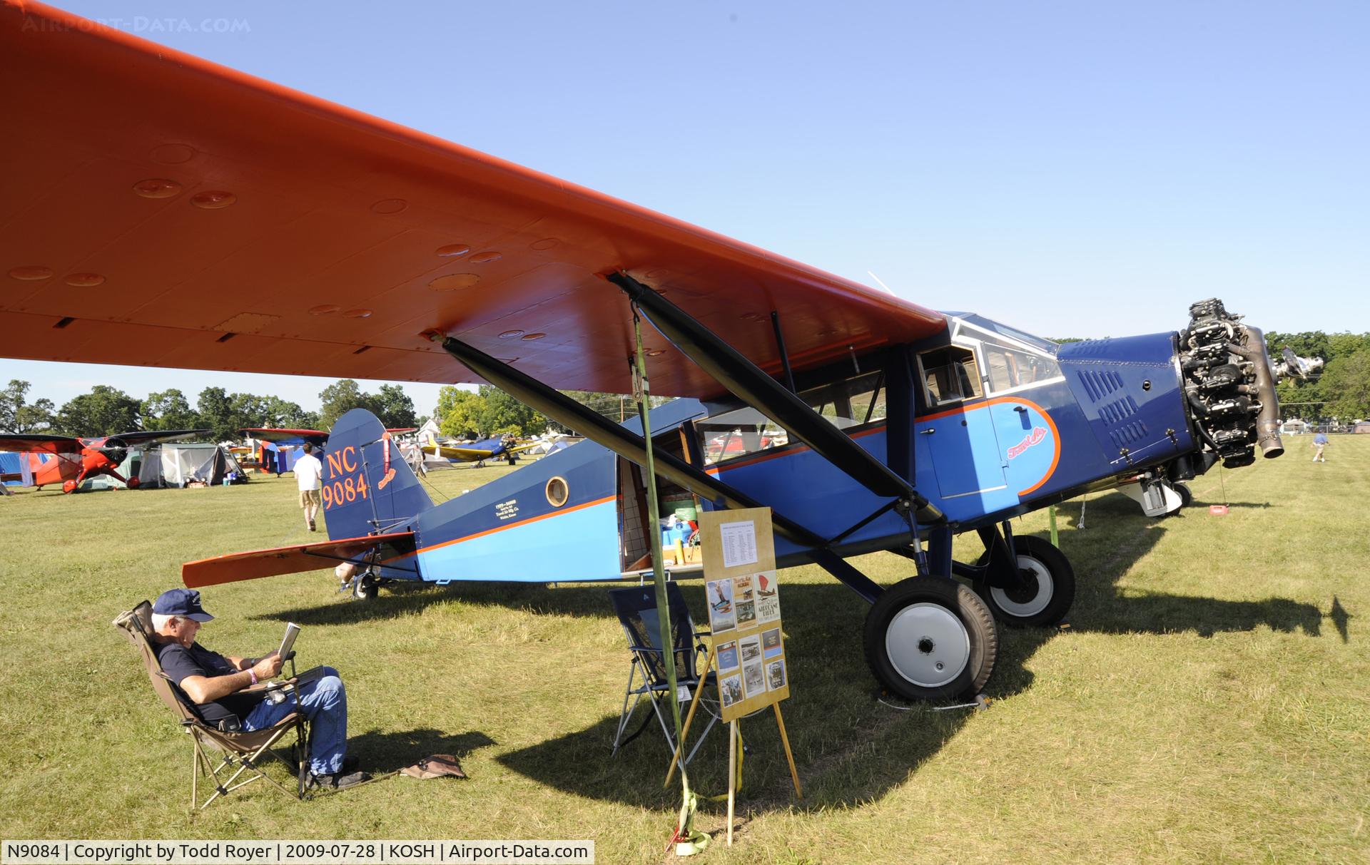 N9084, 1929 Travel Air S-6000-B C/N 865, EAA AIRVENTURE 2009
