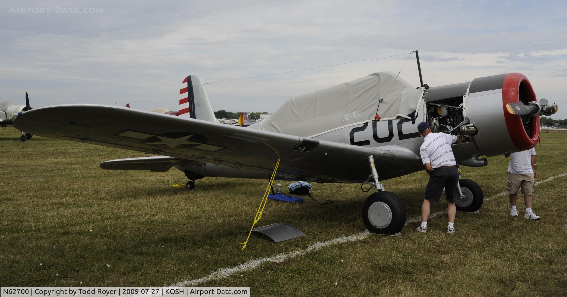 N62700, 1941 Convair BT-13A Valiant C/N 1850, EAA AIRVENTURE 2009