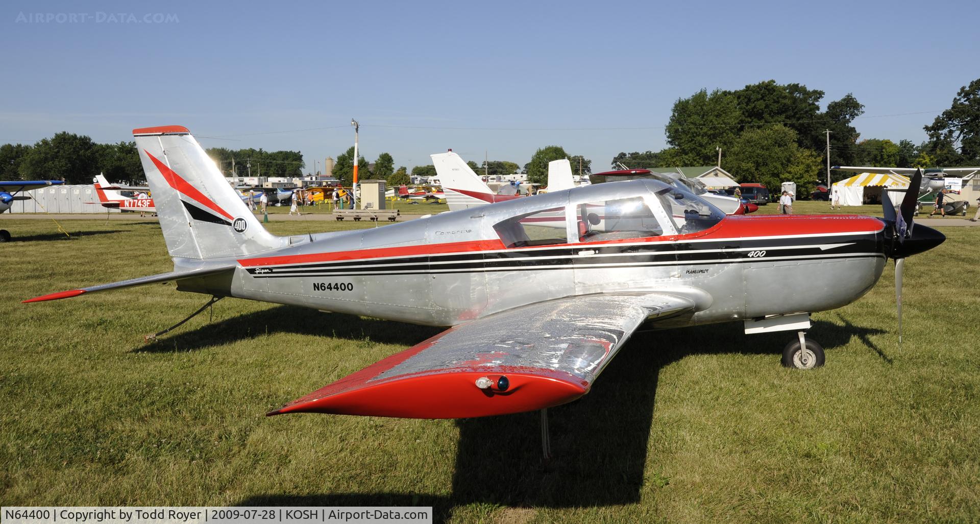 N64400, 1964 Piper PA-24-400 Comanche 400 C/N 26-36, EAA AIRVENTURE 2009