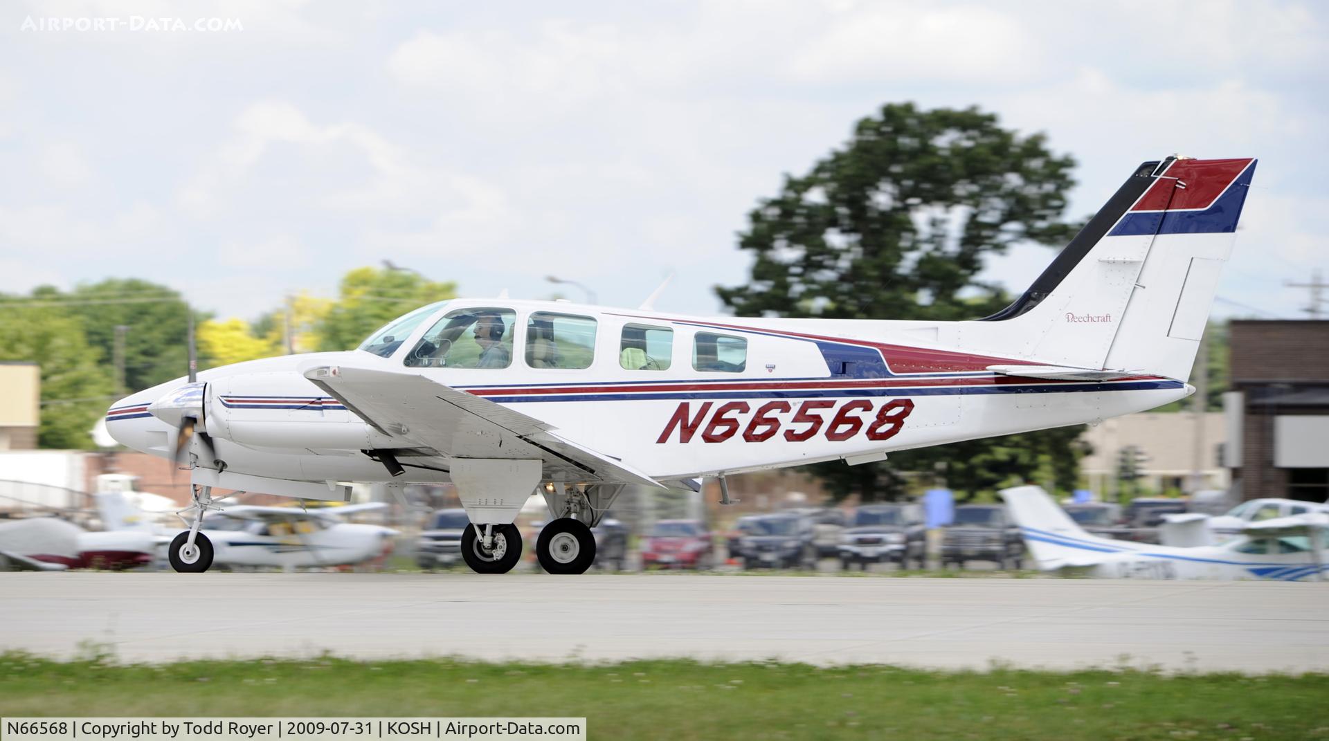 N66568, 1979 Beech 58TC Baron C/N TK-105, EAA AIRVENTURE 2009