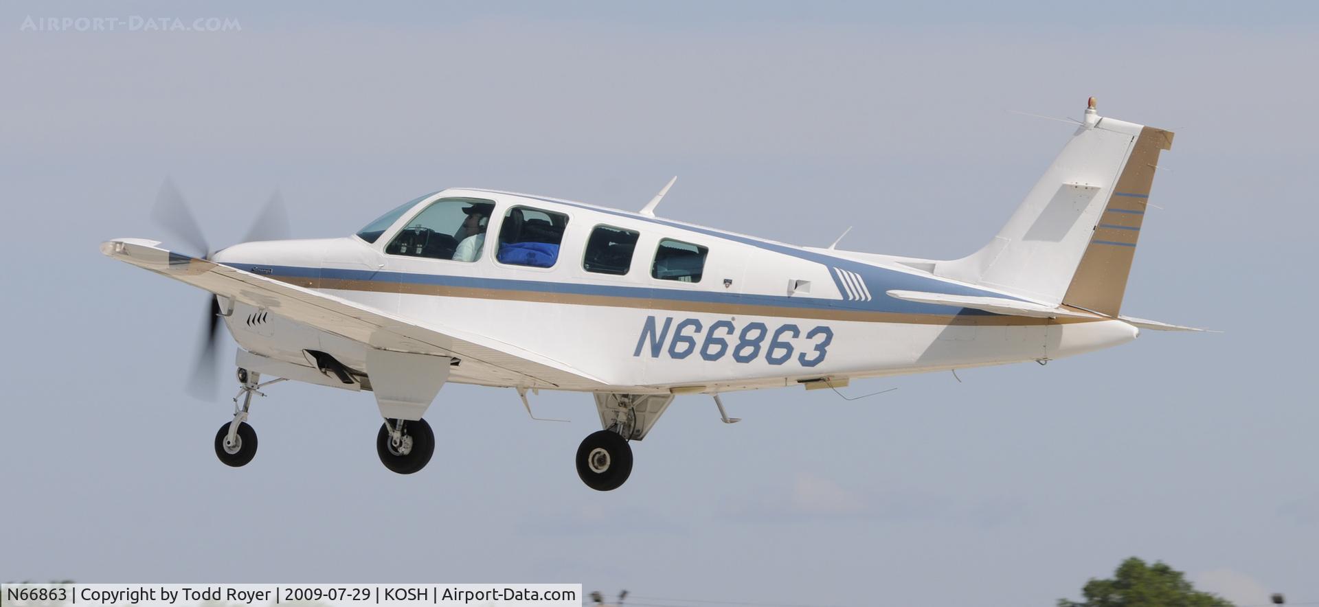 N66863, 1983 Beech A36 Bonanza 36 C/N E-2086, EAA AIRVENTURE 2009