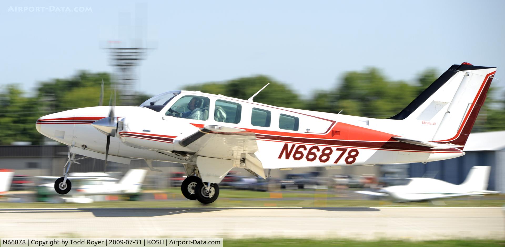 N66878, 1979 Beech 58 Baron C/N TH-1100, EAA AIRVENTURE 2009