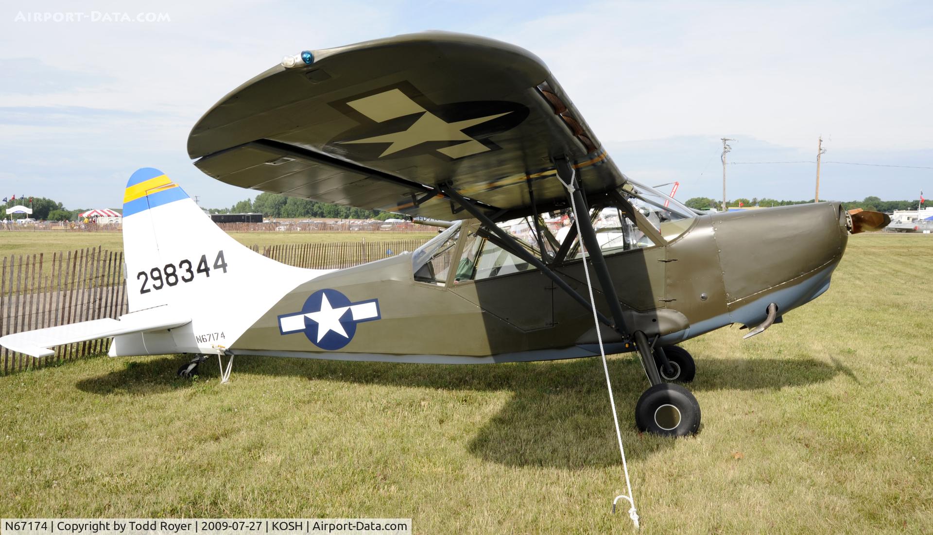 N67174, 1943 Stinson L-5 Sentinel C/N 76-397, EAA AIRVENTURE 2009