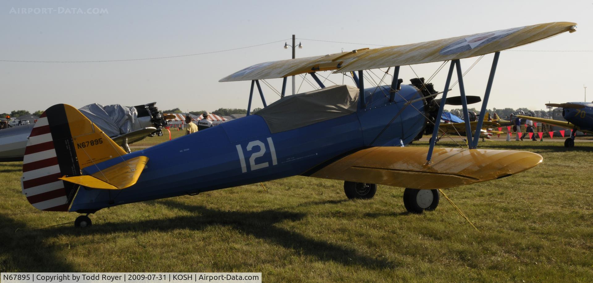 N67895, 1943 Boeing E75 C/N 75-7593, EAA AIRVENTURE 2009