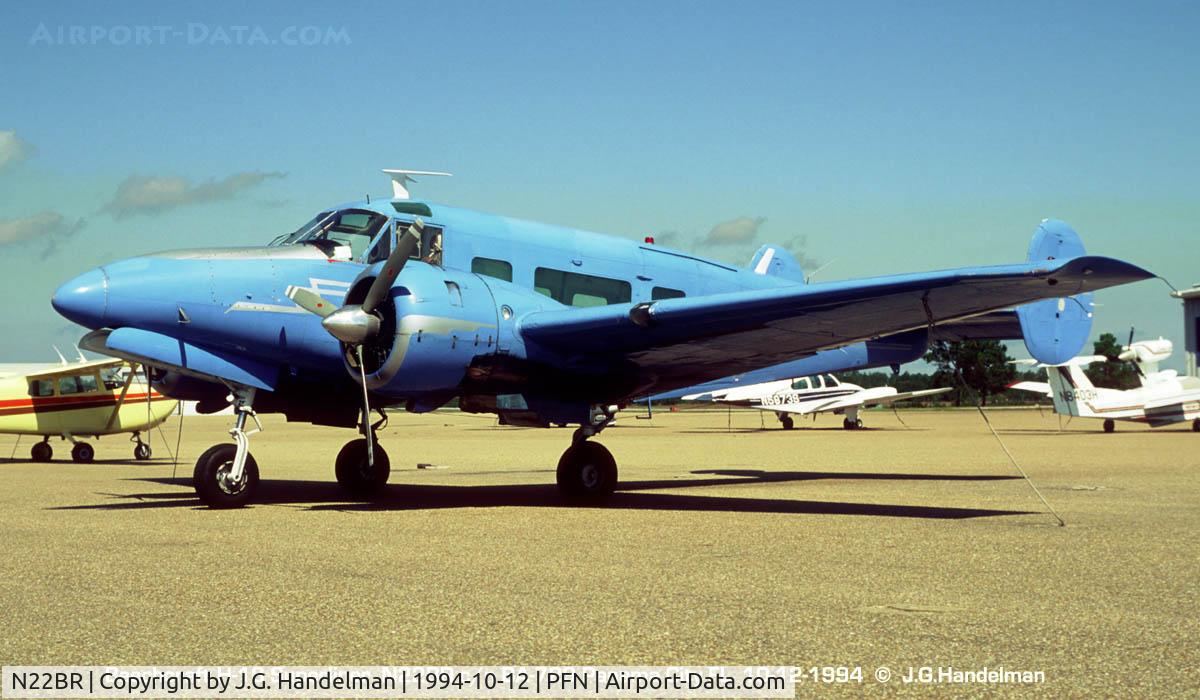 N22BR, 1965 Beech H-18 Tri-Gear C/N BA-729, at Panama City FL