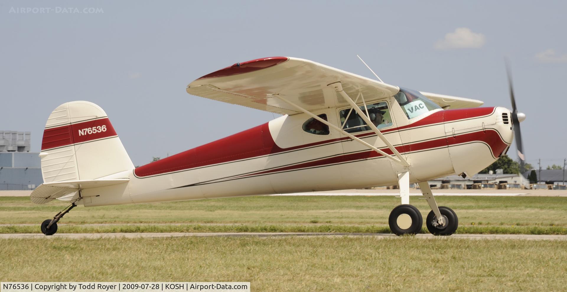 N76536, 1946 Cessna 140 C/N 10972, EAA AIRVENTURE 2009