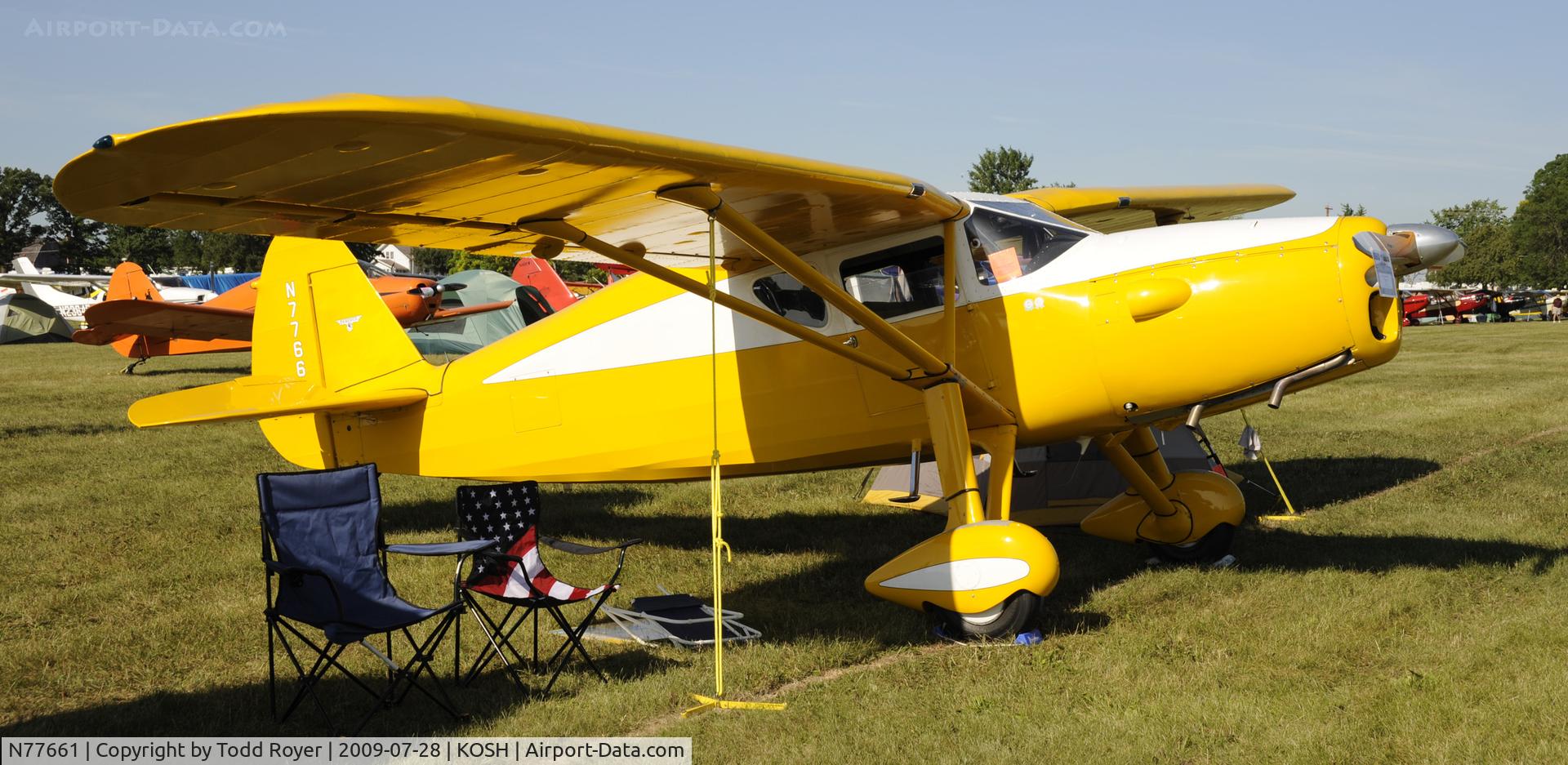 N77661, 1947 Fairchild 24R-46 C/N R46-361, EAA AIRVENTURE 2009