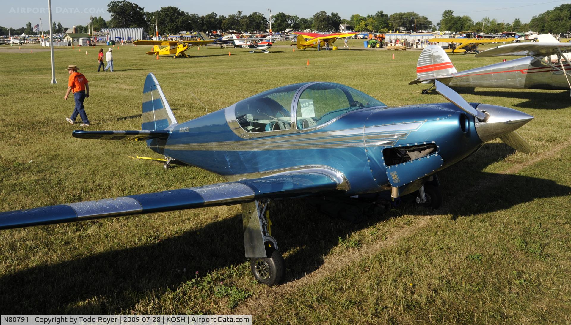 N80791, 1946 Temco GC-1B Swift C/N 194, EAA AIRVENTURE 2009