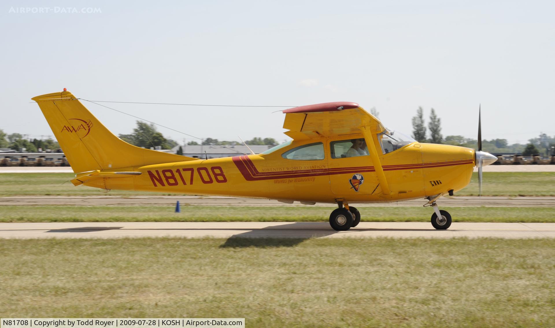 N81708, Cessna 182N Skylane C/N 18260156, EAA AIRVENTURE 2009