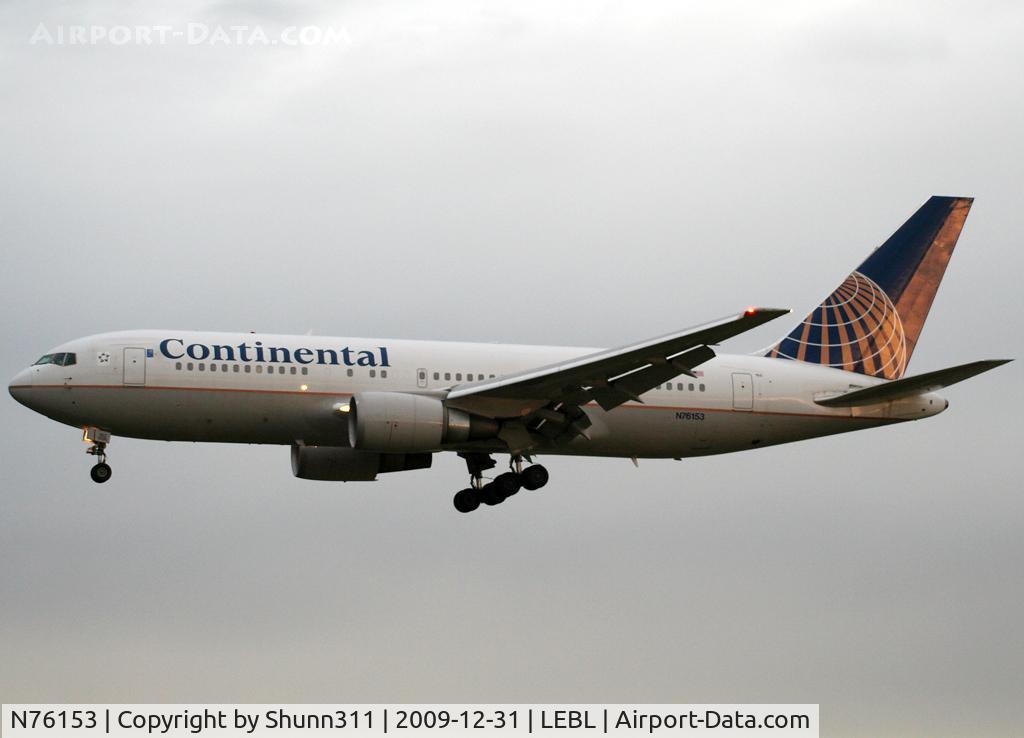 N76153, 2000 Boeing 767-224 (ER) C/N 30432, Landing rwy 25R