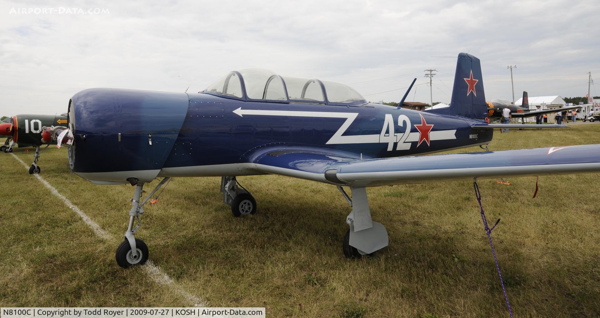 N8100C, 1964 Nanchang CJ-6A C/N 1032010, EAA AIRVENTURE 2009