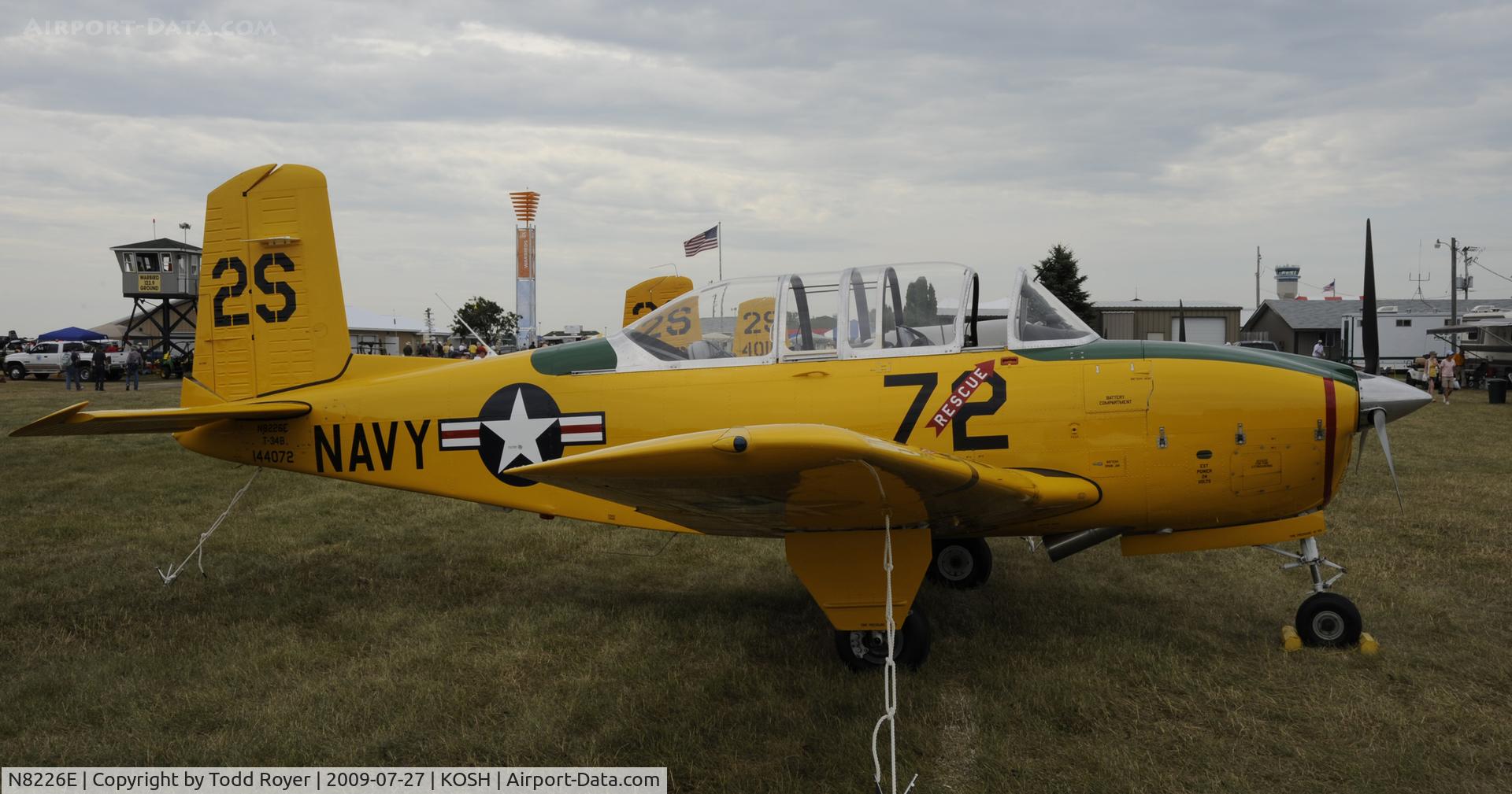 N8226E, 1957 Beech D-45 Mentor C/N BG-379, EAA AIRVENTURE 2009