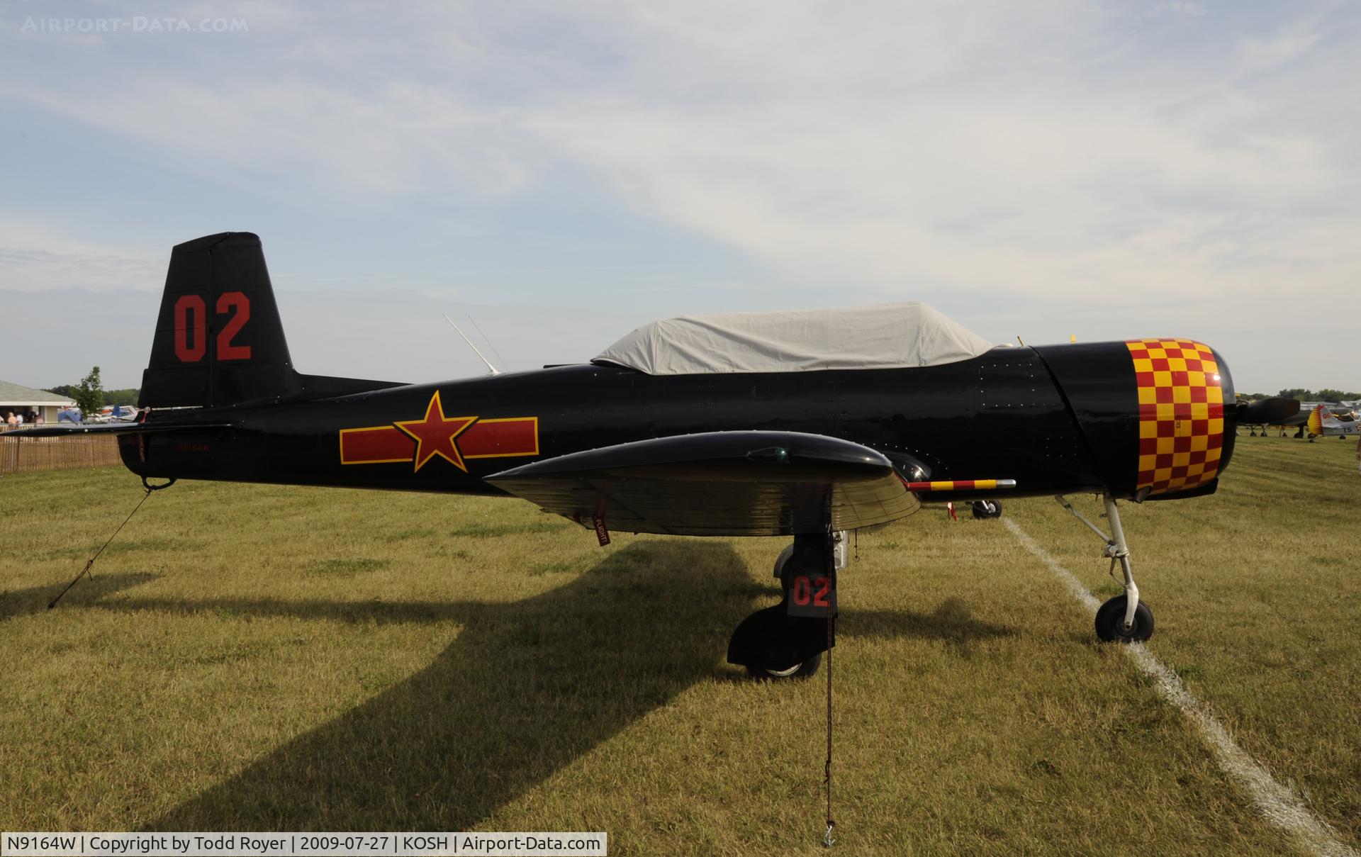 N9164W, 1977 Nanchang CJ-6A C/N 2851264, EAA AIRVENTURE 2009