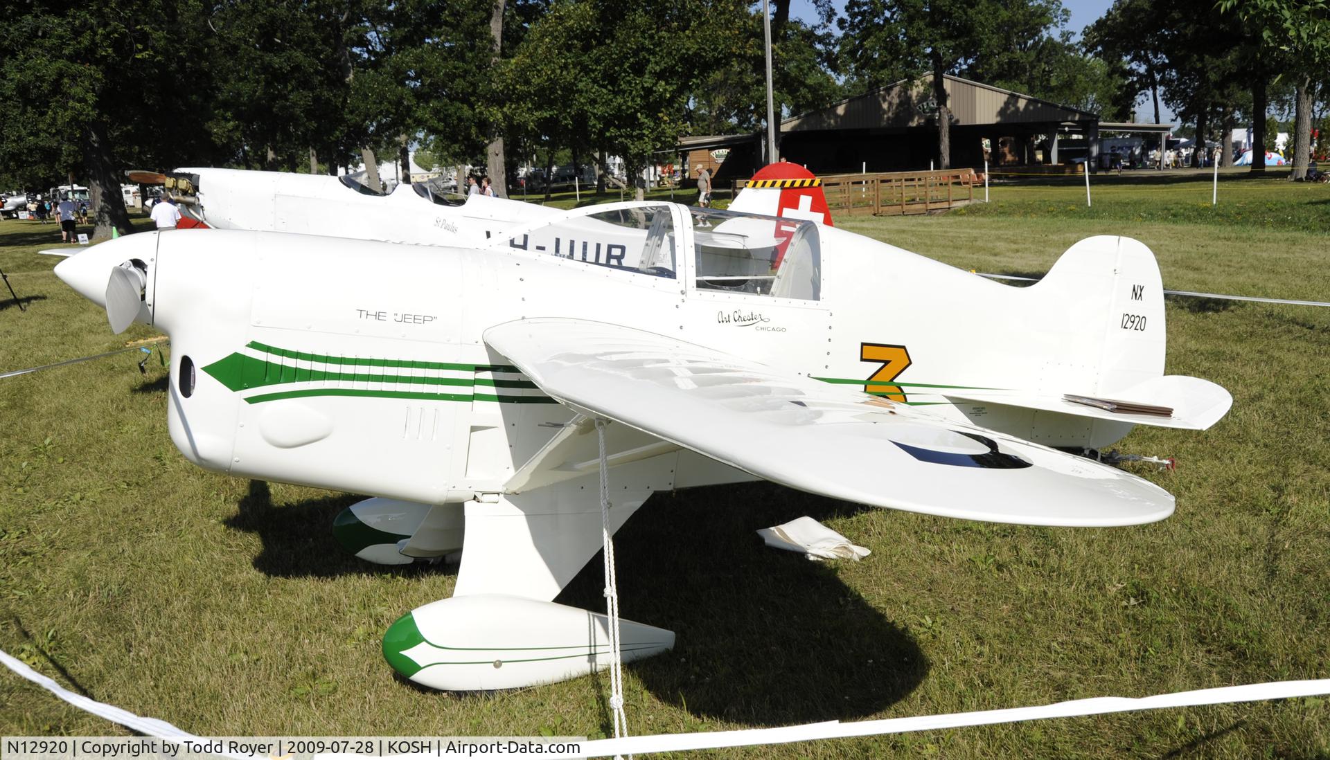 N12920, Chester Special Replica C/N 002, EAA AIRVENTURE 2009