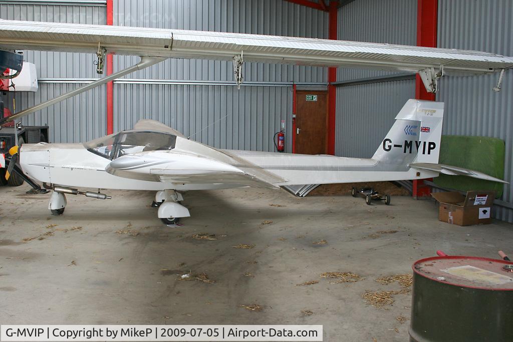 G-MVIP, 1988 AMF Chevvron 2-32 C/N 008, Taken at Chatteris, Cambridgeshire. UK