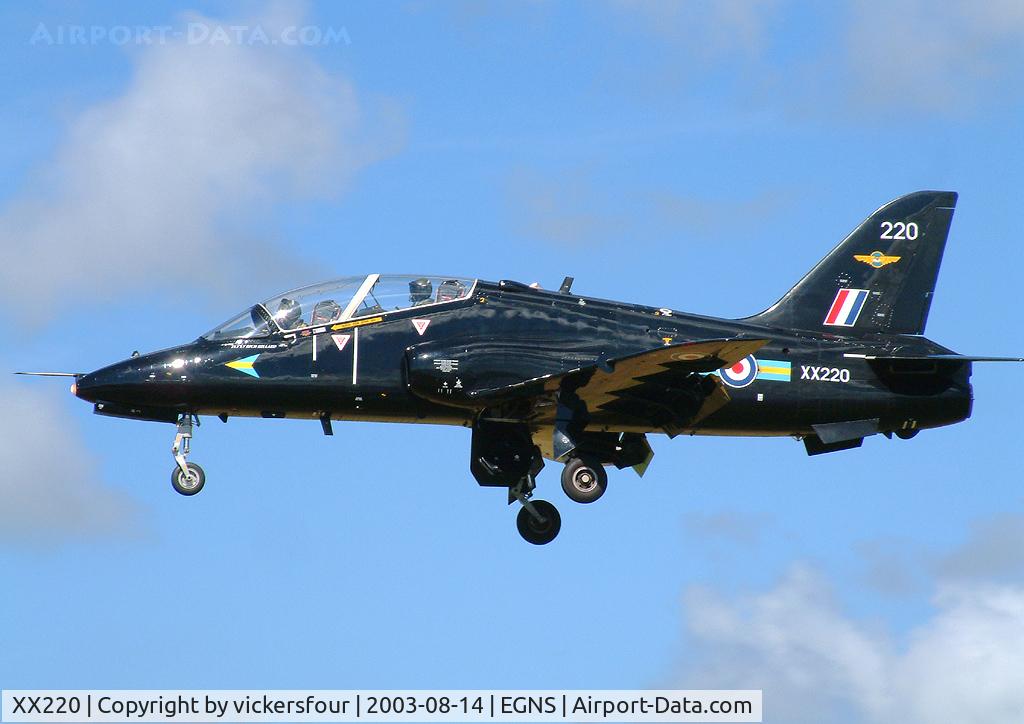 XX220, 1978 Hawker Siddeley Hawk T.1A C/N 056/312056, Royal Air Force. BAe Hawk T1A operated by 208 (R) Squadron (c/n 312056).