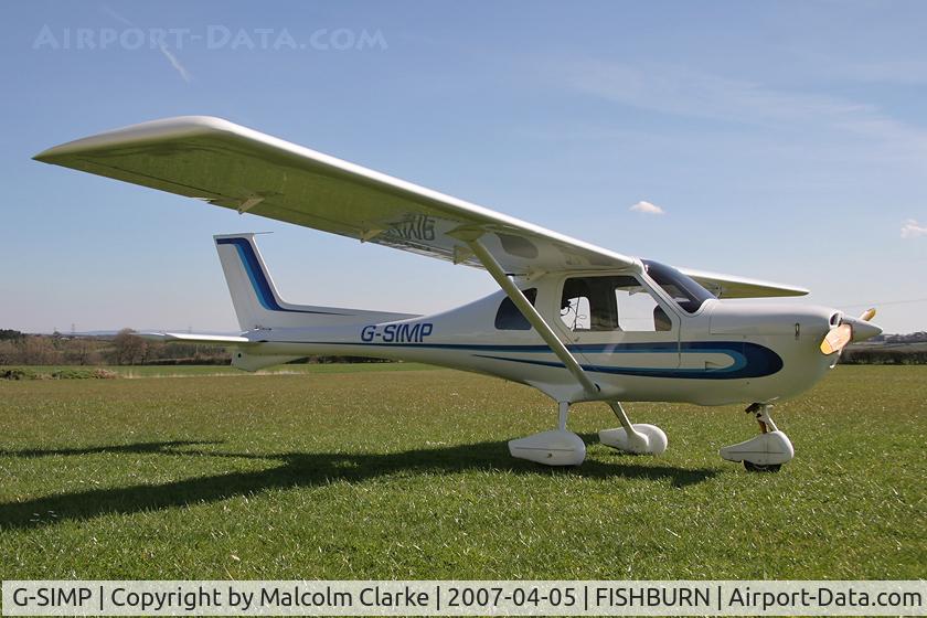 G-SIMP, 2002 Jabiru UL450 C/N PFA 274B-13794, Jabiru UL450 at Fishburn Airfield, UK in 2007.