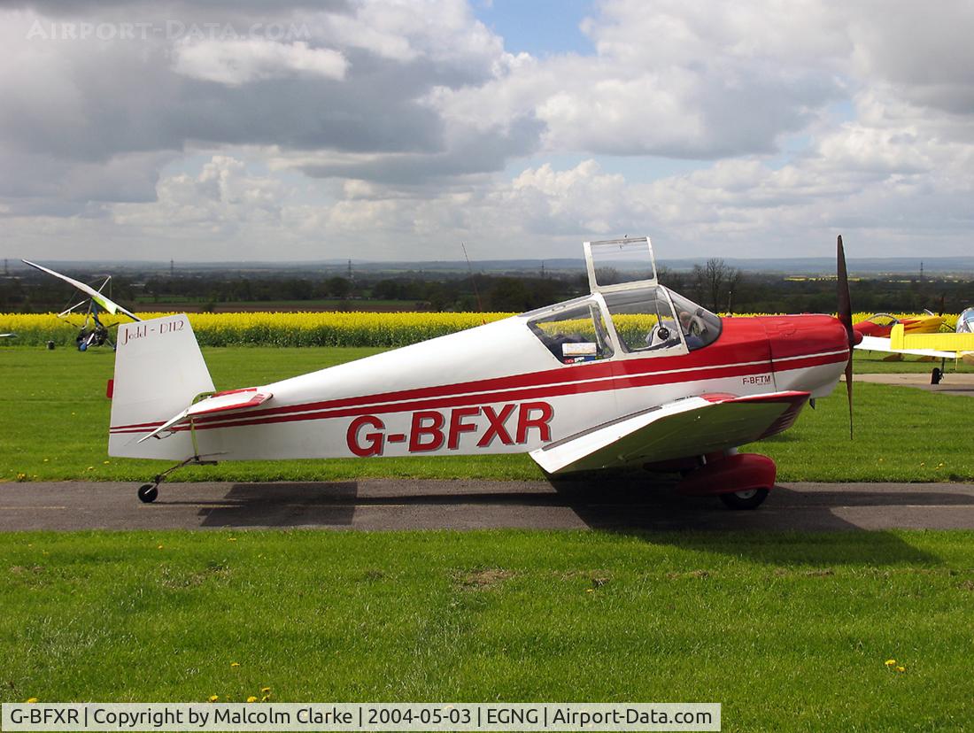 G-BFXR, 1954 Jodel D-112 C/N 247, Jodel D-112 at Bagby Airfield, UK in 2004.