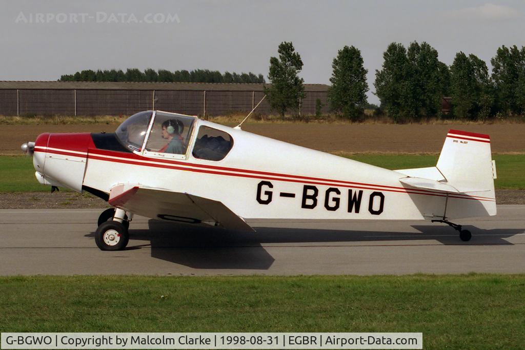 G-BGWO, 1955 Jodel D-112 C/N 227, Jodel D-112 at Breighton Airfield, UK in 1998.
