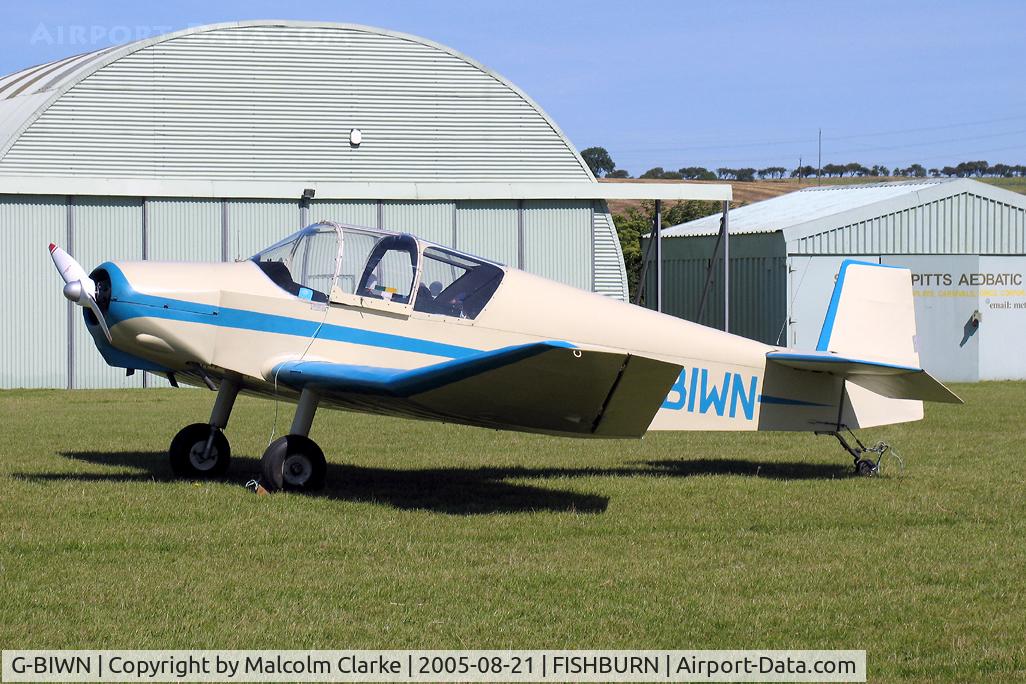 G-BIWN, 1966 Jodel D-112 C/N 1314, Jodel D-112 at Fishburn Airfield, UK in 2005.