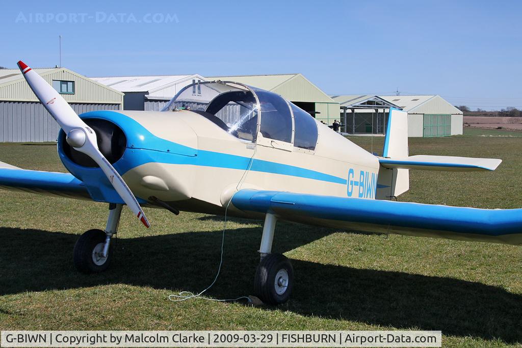 G-BIWN, 1966 Jodel D-112 C/N 1314, Jodel D-112 at Fishburn Airfield, UK in 2009.