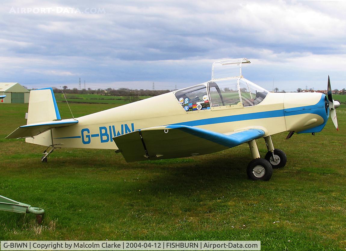 G-BIWN, 1966 Jodel D-112 C/N 1314, Jodel D-112 at Fishburn Airfield, UK in 2004.