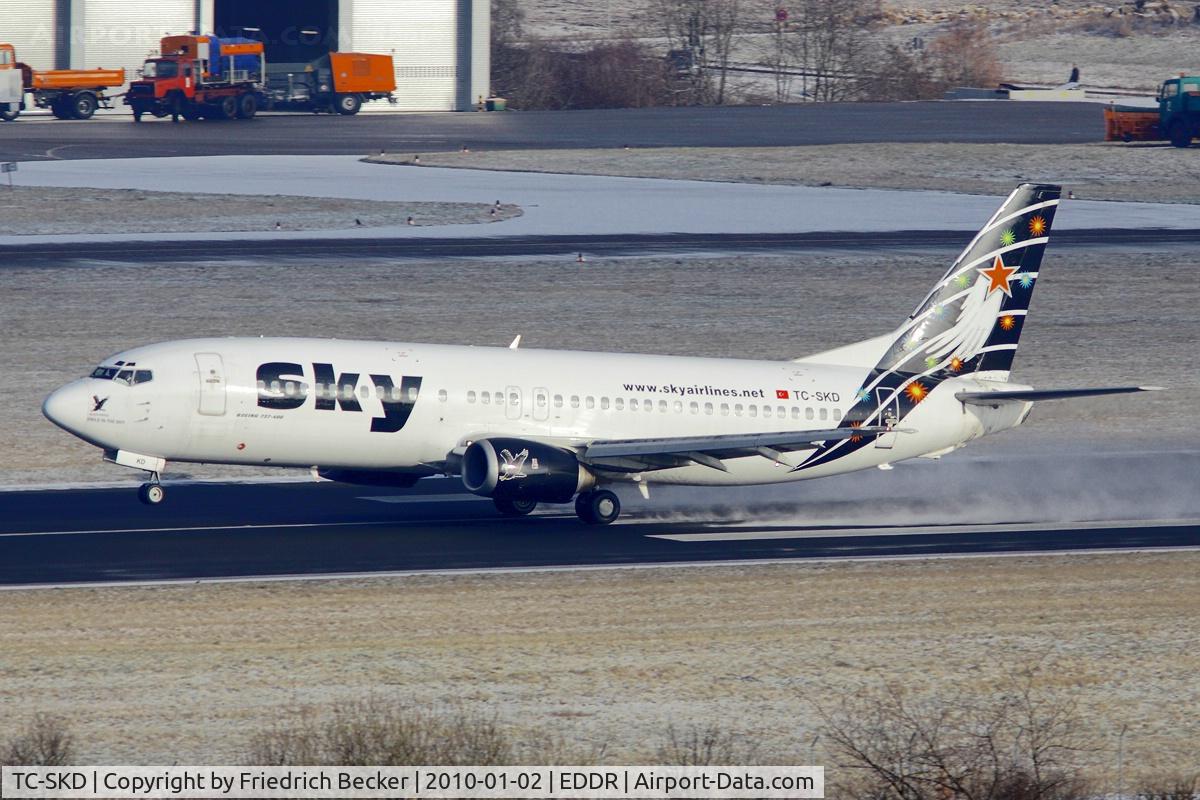 TC-SKD, 1992 Boeing 737-4Q8 C/N 25372, 