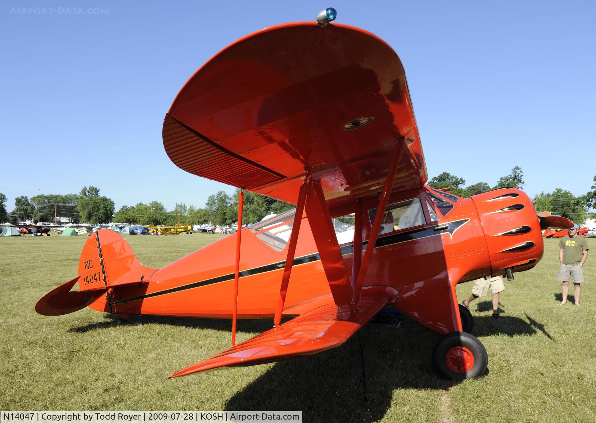 N14047, 1934 Waco YKC C/N 3966, EAA AIRVENTURE 2009