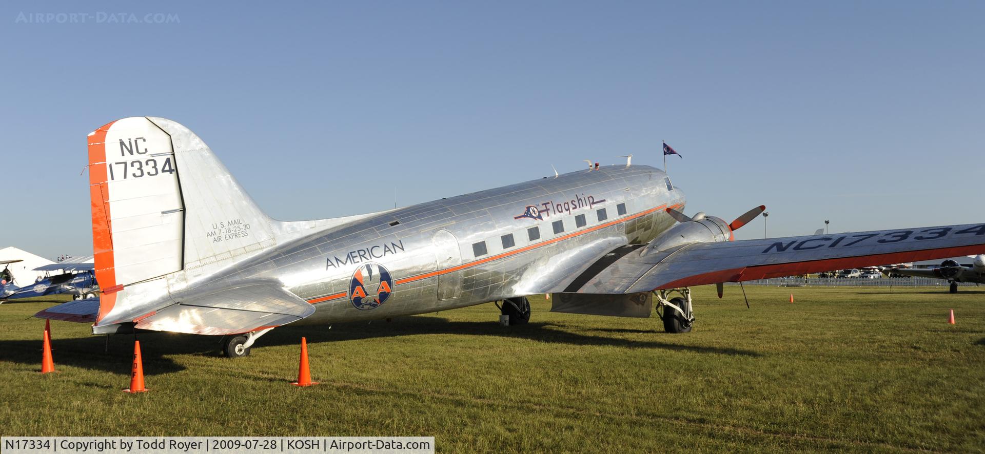 N17334, 1937 Douglas DC-3-178 C/N 1920, EAA AIRVENTURE 2009