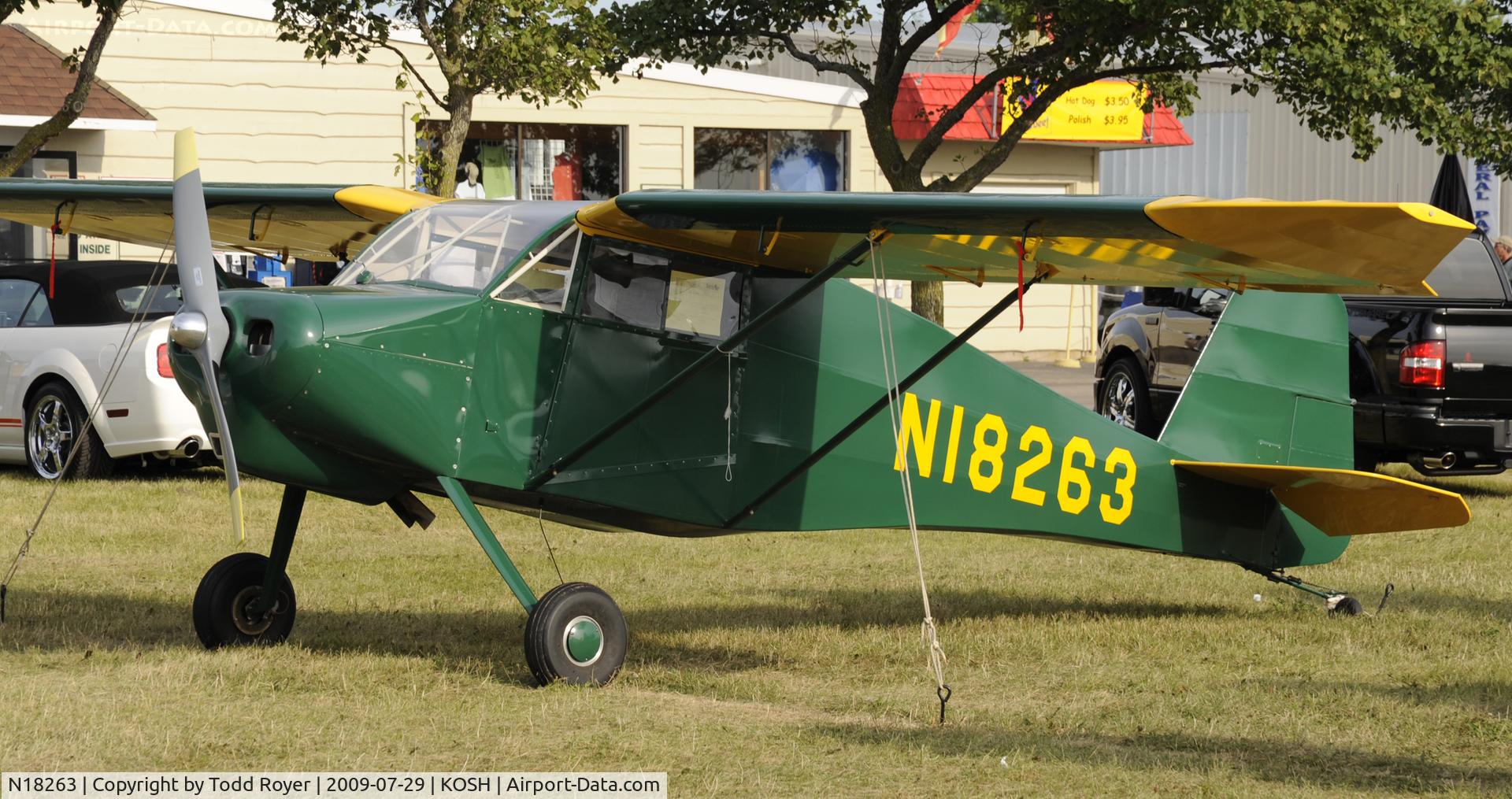 N18263, 2001 Wittman Buttercup C/N 001X, EAA AIRVENTURE 2009