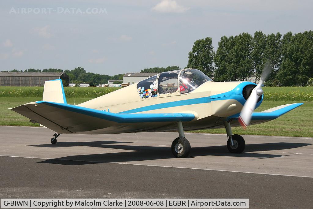 G-BIWN, 1966 Jodel D-112 C/N 1314, Jodel D-112 at Breighton Airfield, UK in 2008.