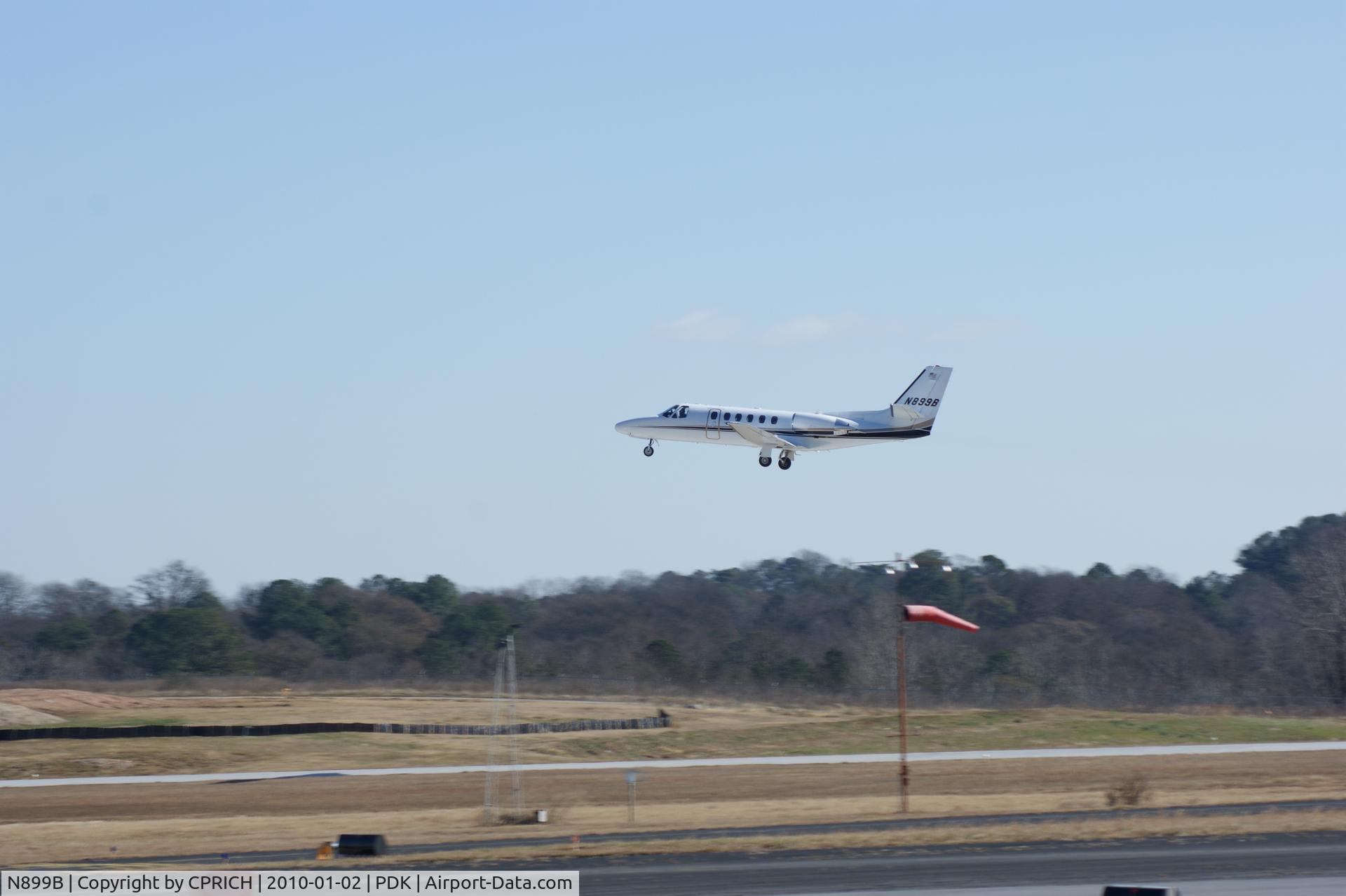 N899B, 2003 Cessna 550 C/N 5501073, A cold day at PDK