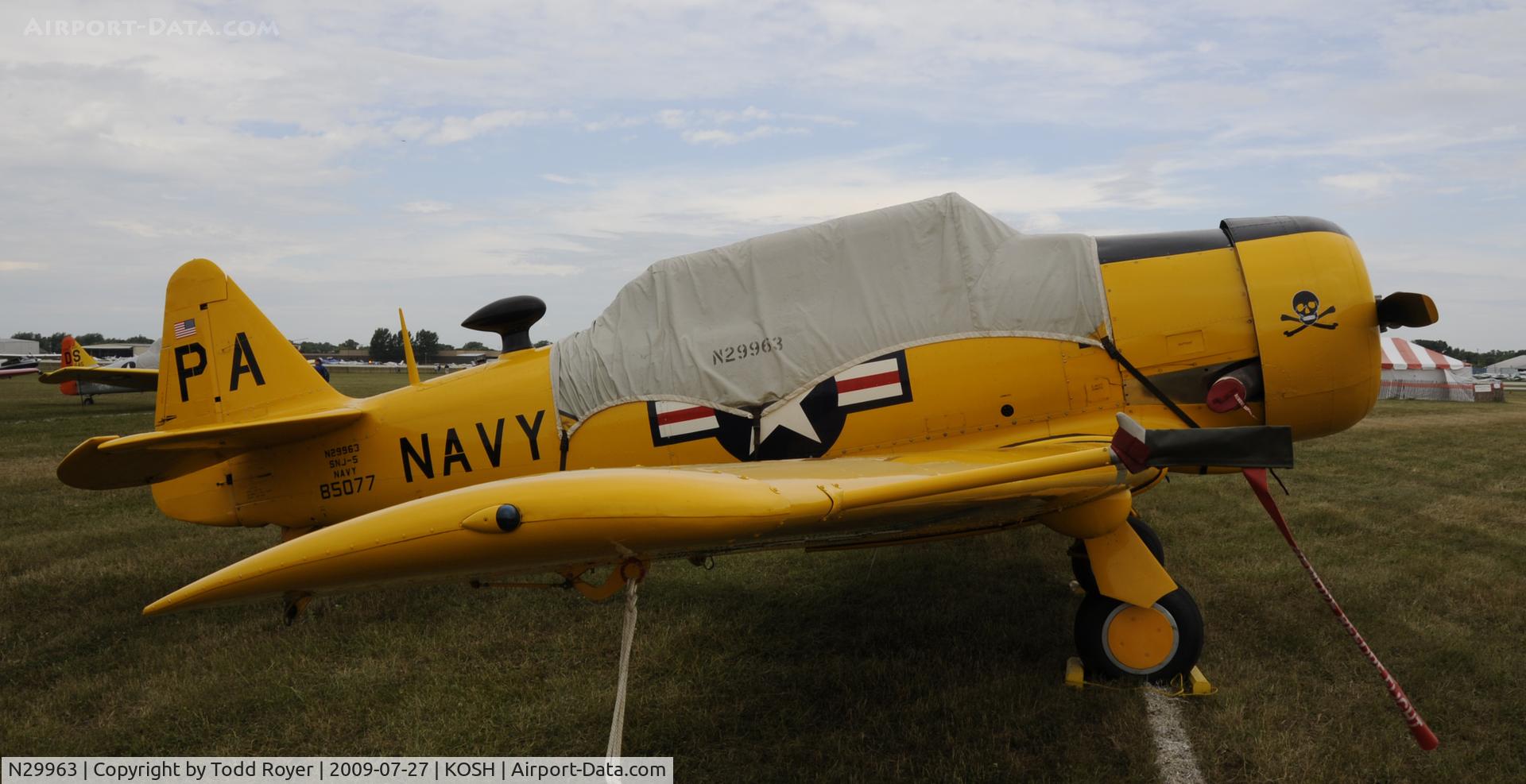 N29963, 1942 North American AT-6D Texan C/N 49-2977, EAA AIRVENTURE 2009