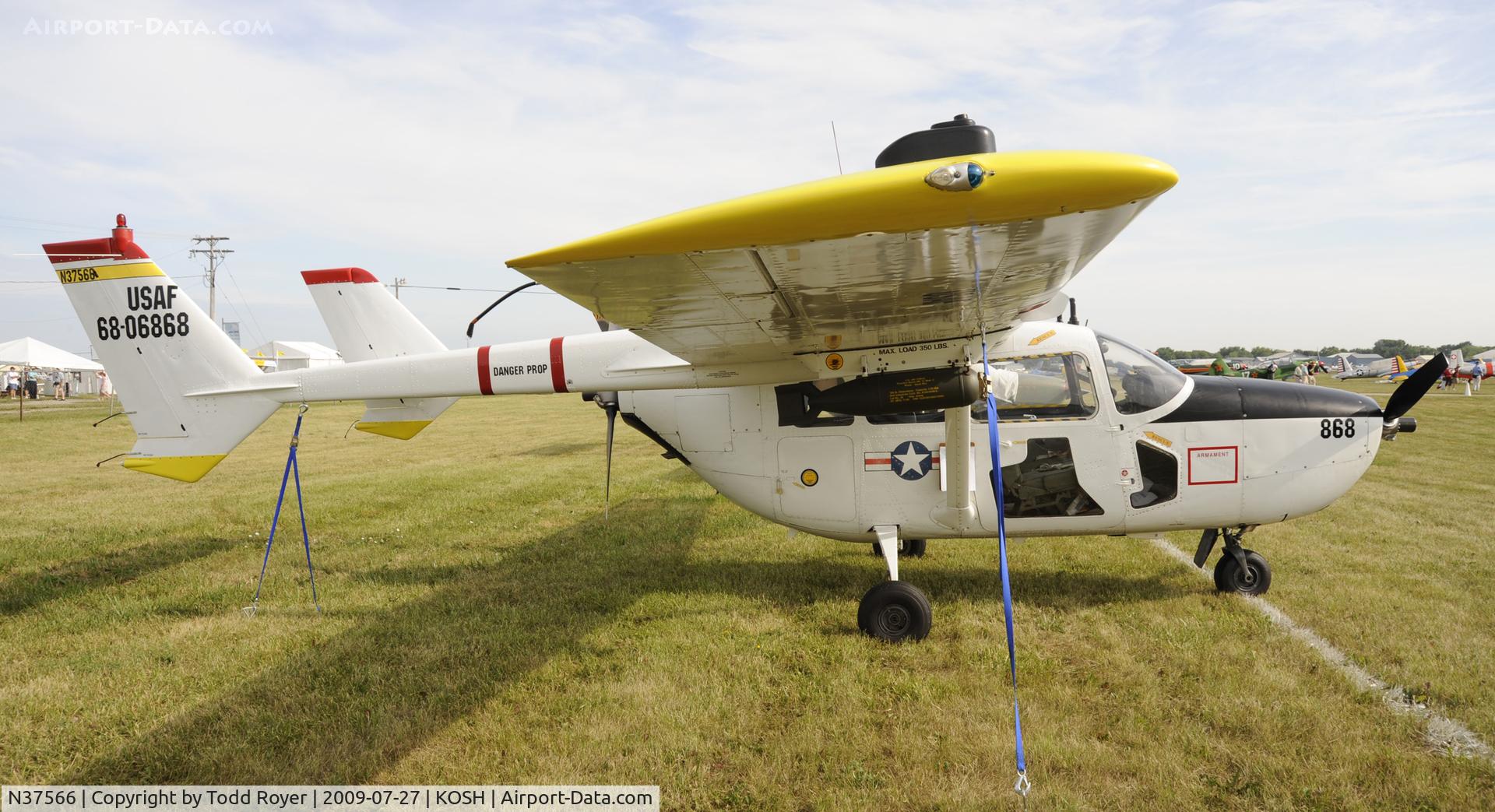 N37566, 1967 Cessna M337B (O-2A) Super Skymaster C/N 337M-0157 (68-6868), EAA AIRVENTURE 2009