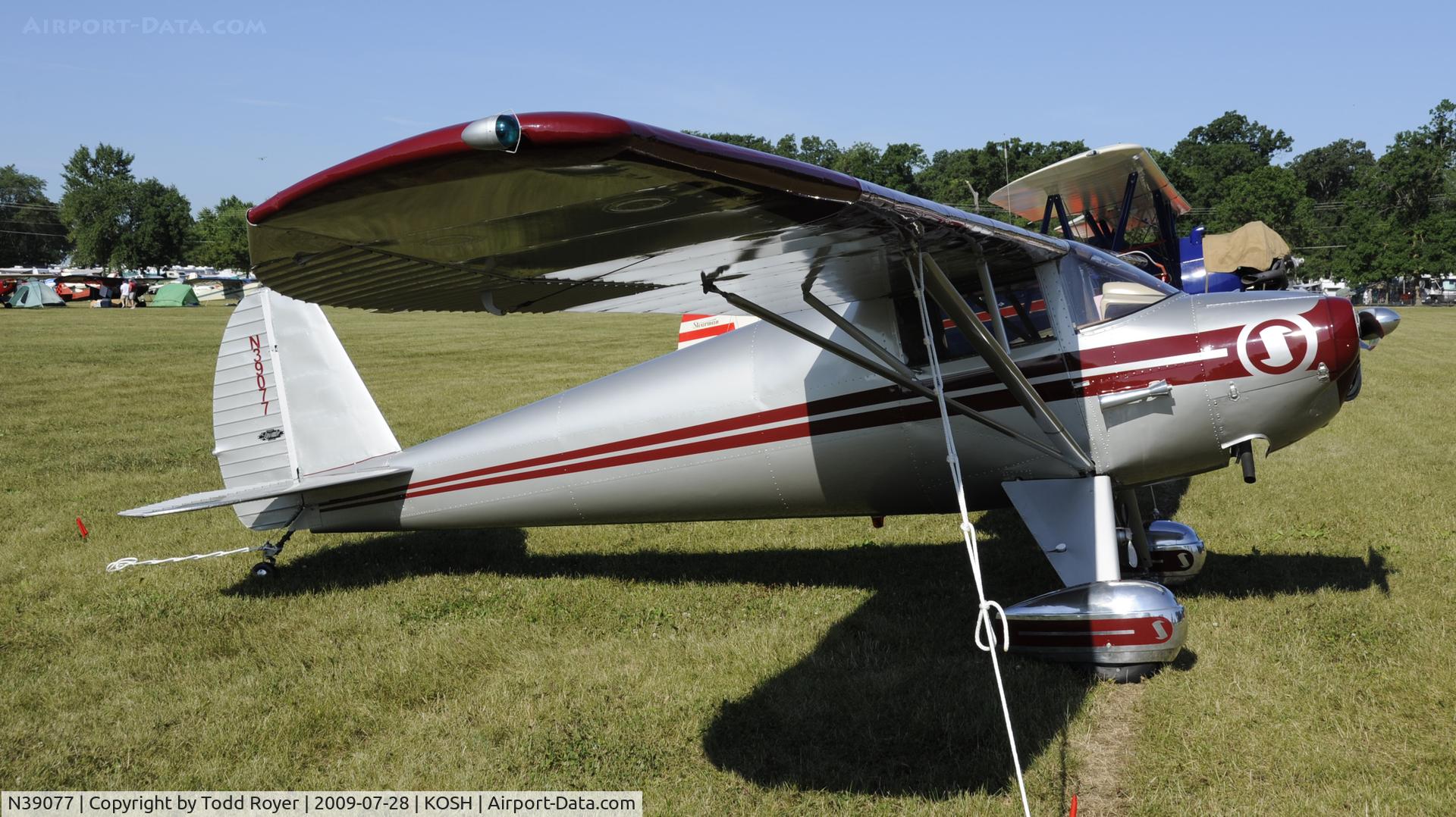 N39077, 1941 Luscombe 8C Silvaire C/N 1838, EAA AIRVENTURE 2009