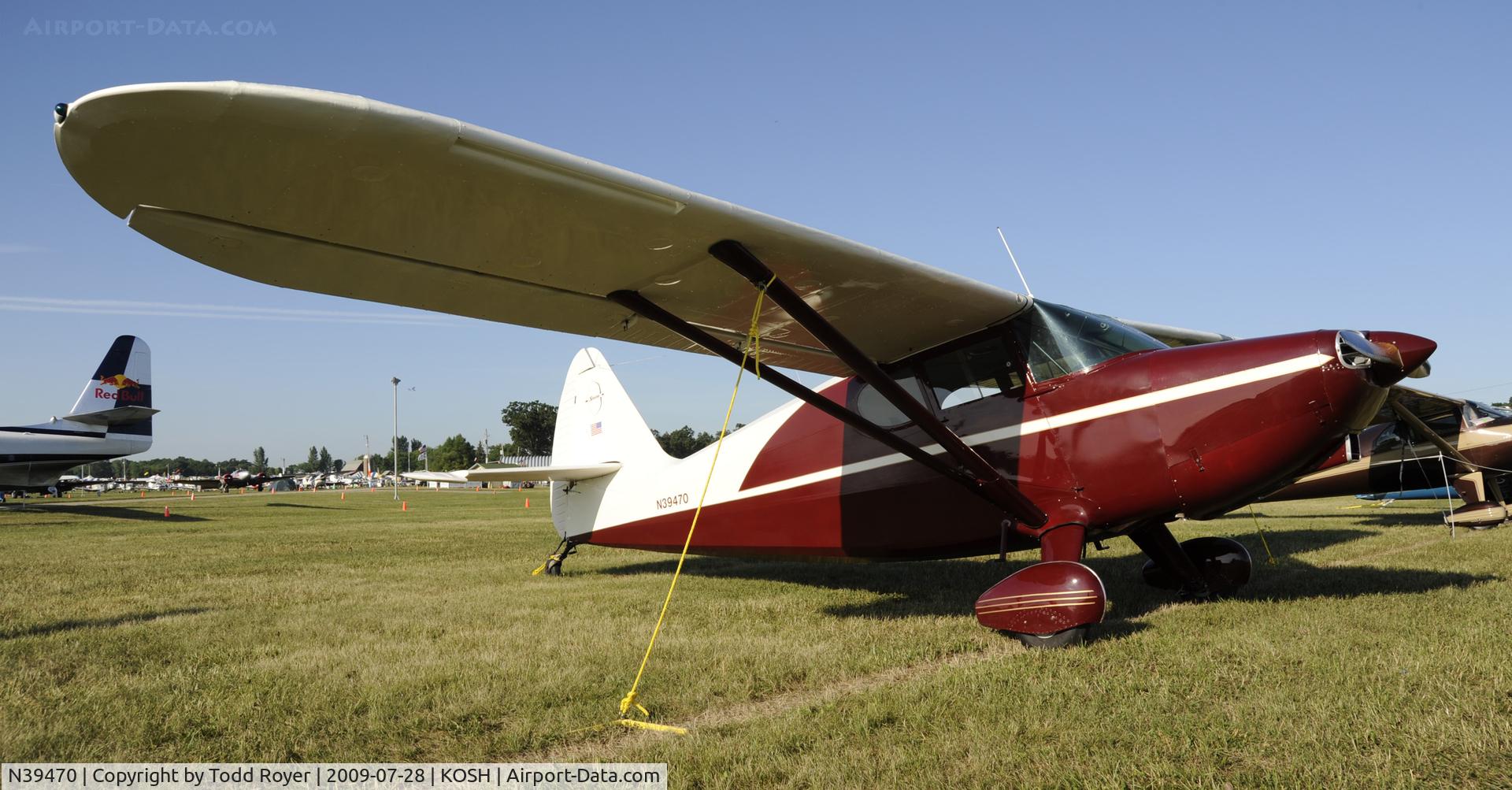 N39470, 1946 Stinson 108 Voyager C/N 108-39, EAA AIRVENTURE 2009