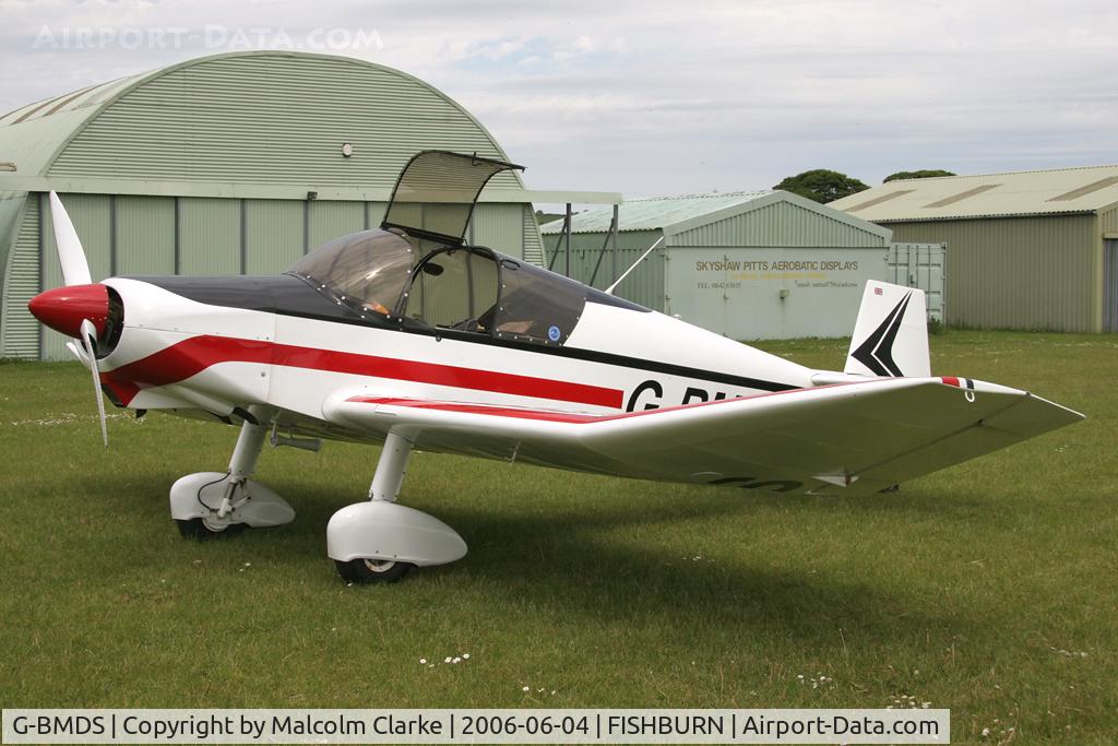 G-BMDS, 1965 Jodel D-120 C/N 281, Jodel D-120 Paris-Nice at Fishburn Airfield, UK in 2006.