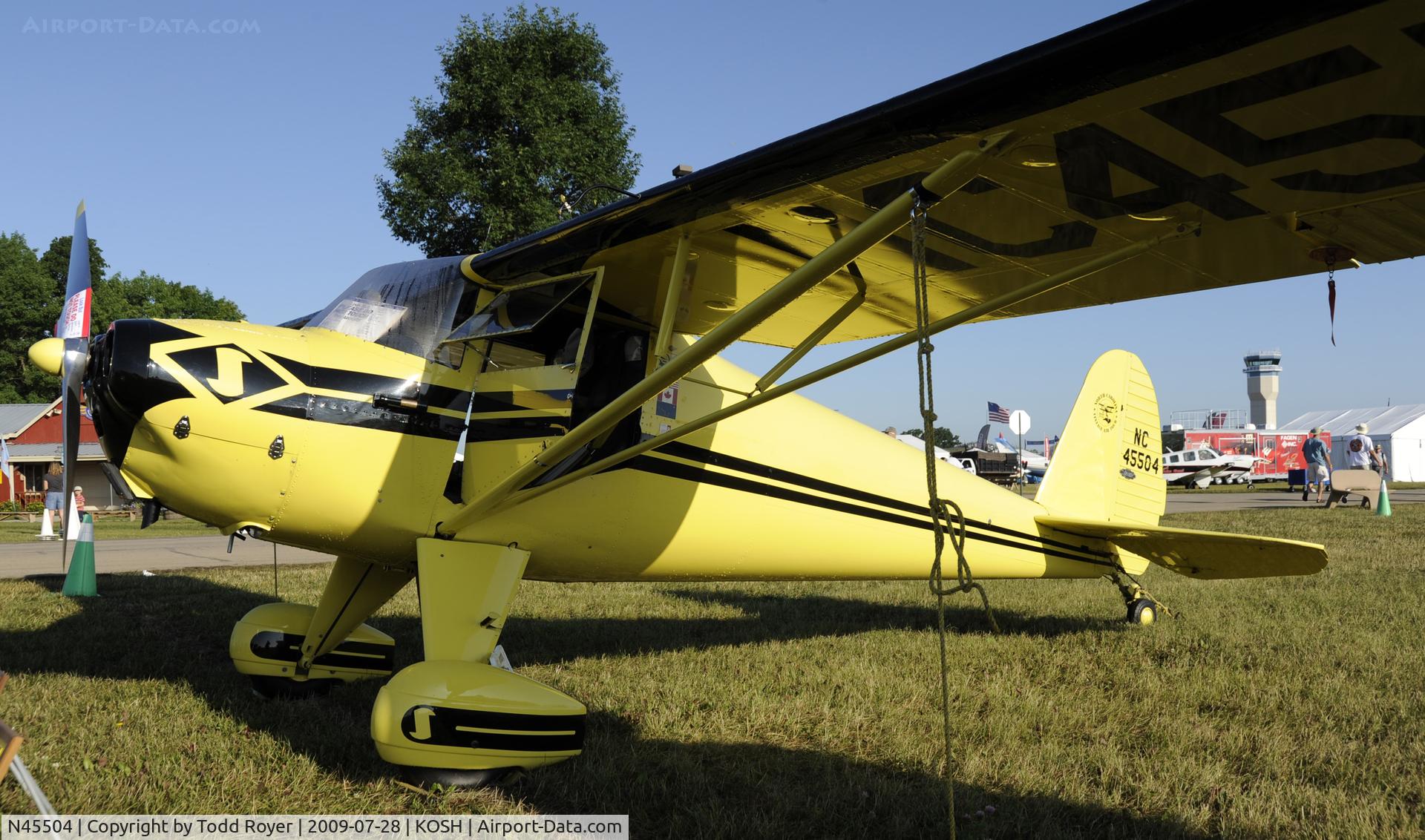 N45504, 1946 Luscombe 8A C/N 2031, EAA AIRVENTURE 2009
