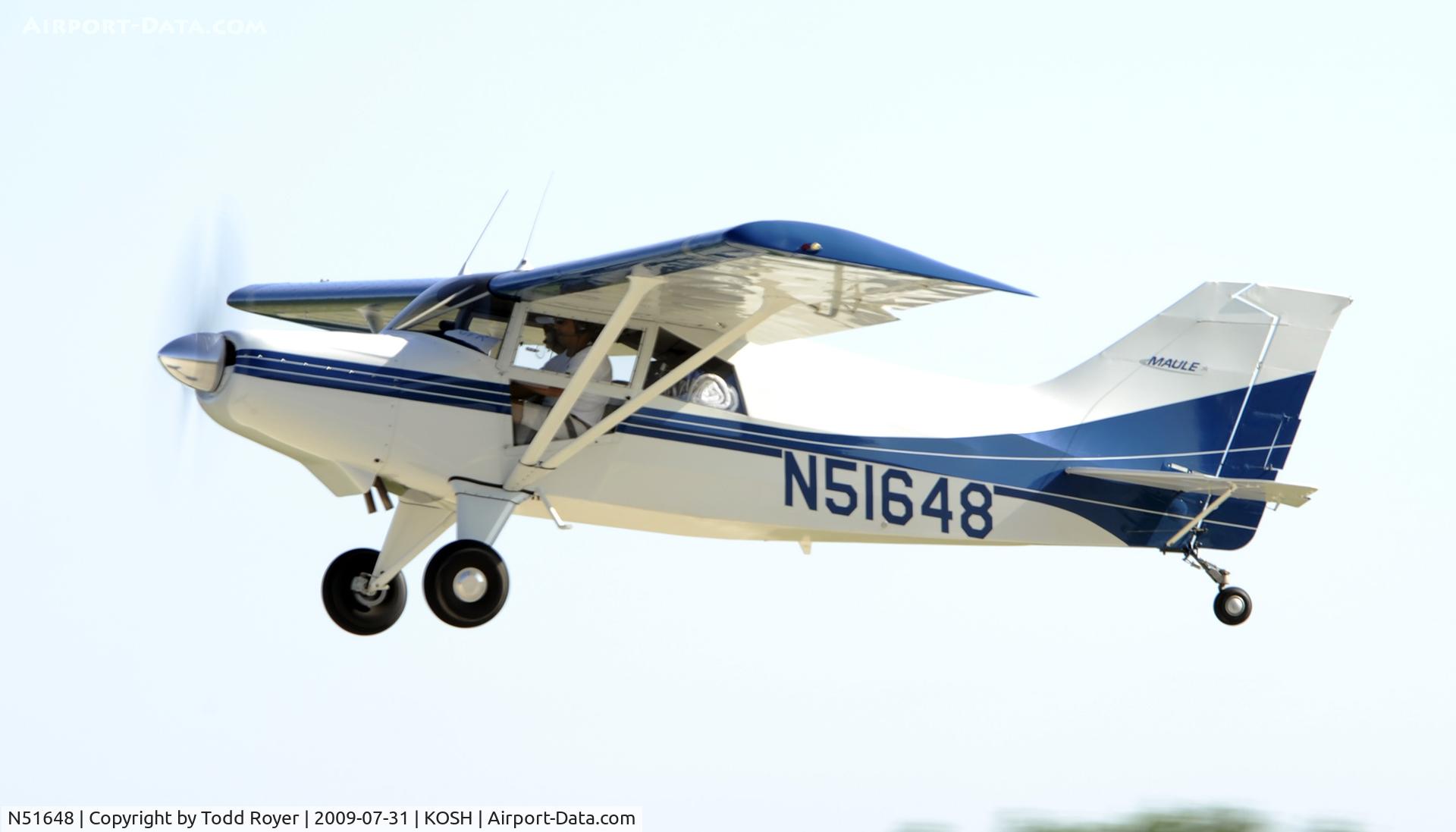 N51648, 1974 Maule M-5-210C Strata Rocket C/N 5032C, EAA AIRVENTURE 2009