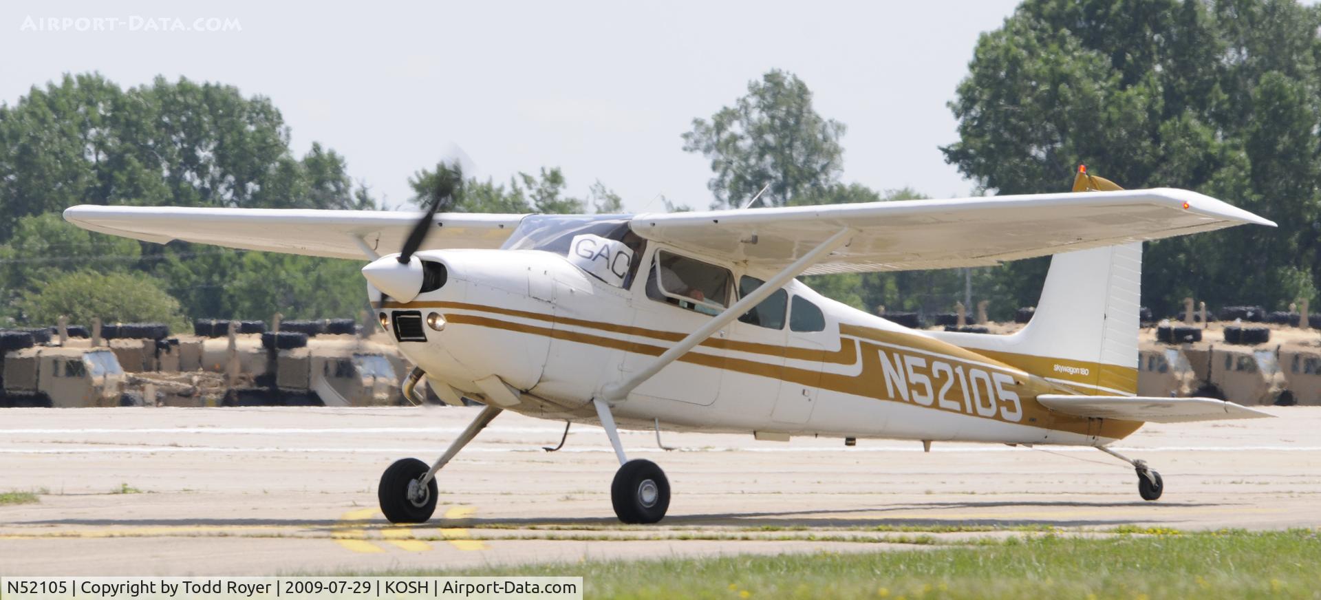 N52105, 1974 Cessna 180J C/N 18052504, EAA AIRVENTURE 2009