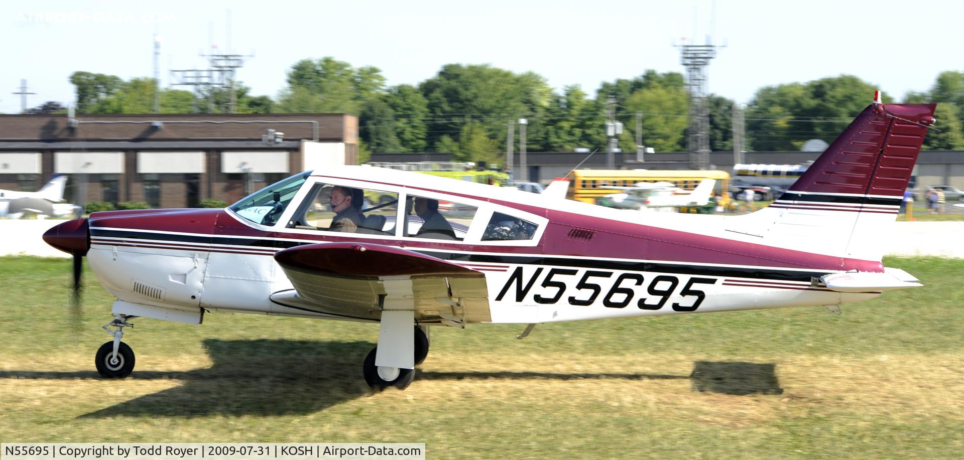 N55695, 1973 Piper PA-28R-200 Cherokee Arrow C/N 28R-7335273, EAA AIRVENTURE 2009