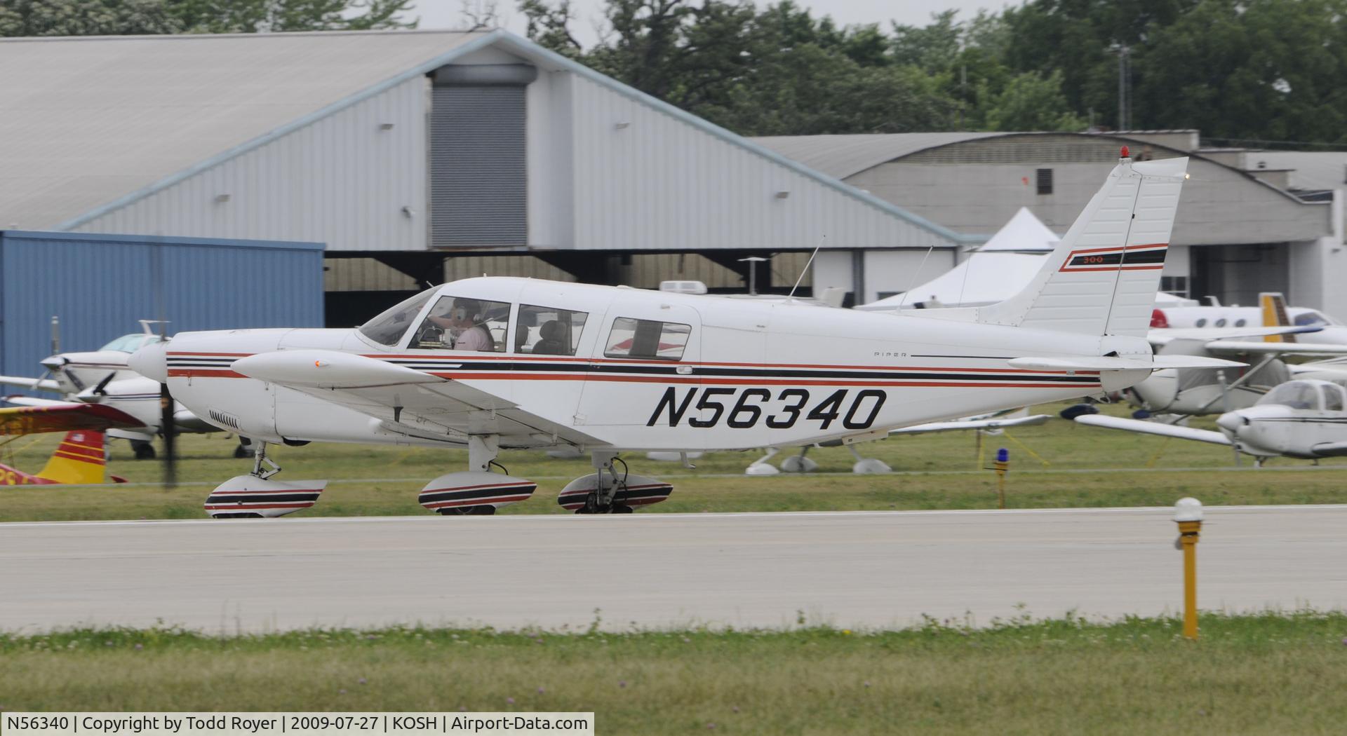 N56340, 1973 Piper PA-32-300 Cherokee Six Cherokee Six C/N 327340173, EAA AIRVENTURE 2009