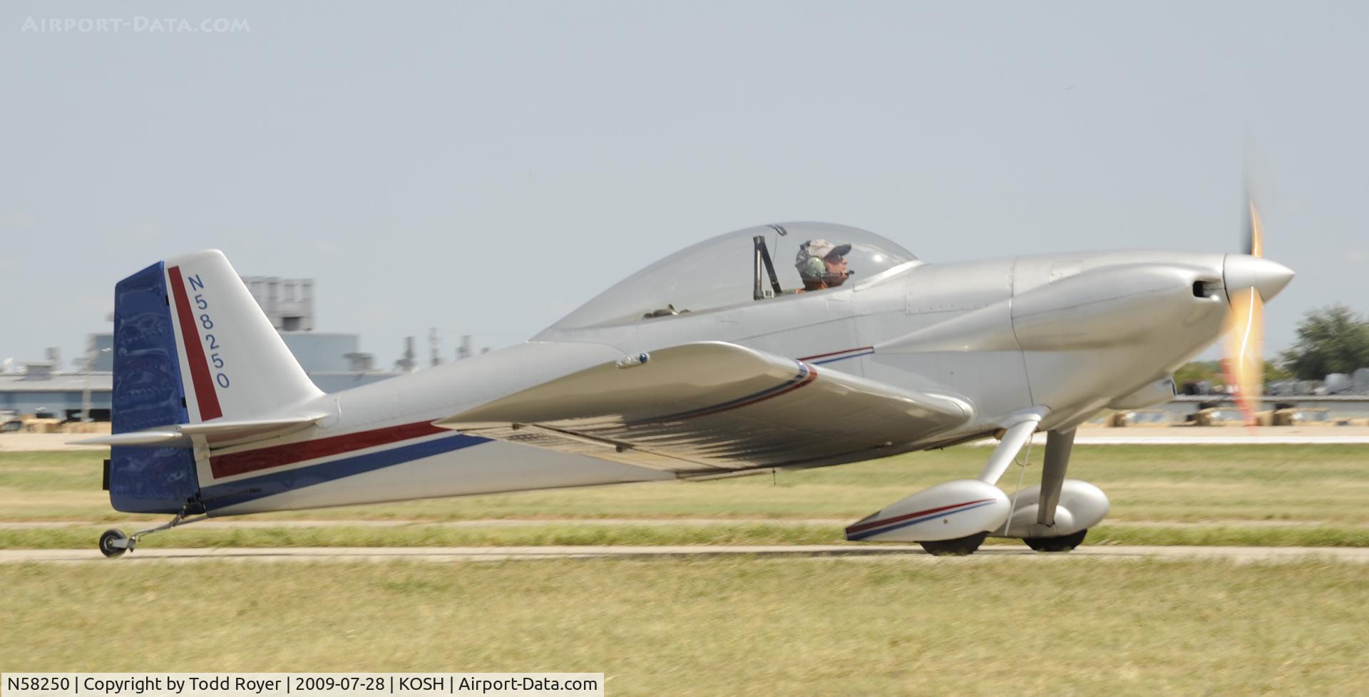 N58250, 1985 Vans RV-4 C/N 50, EAA AIRVENTURE 2009