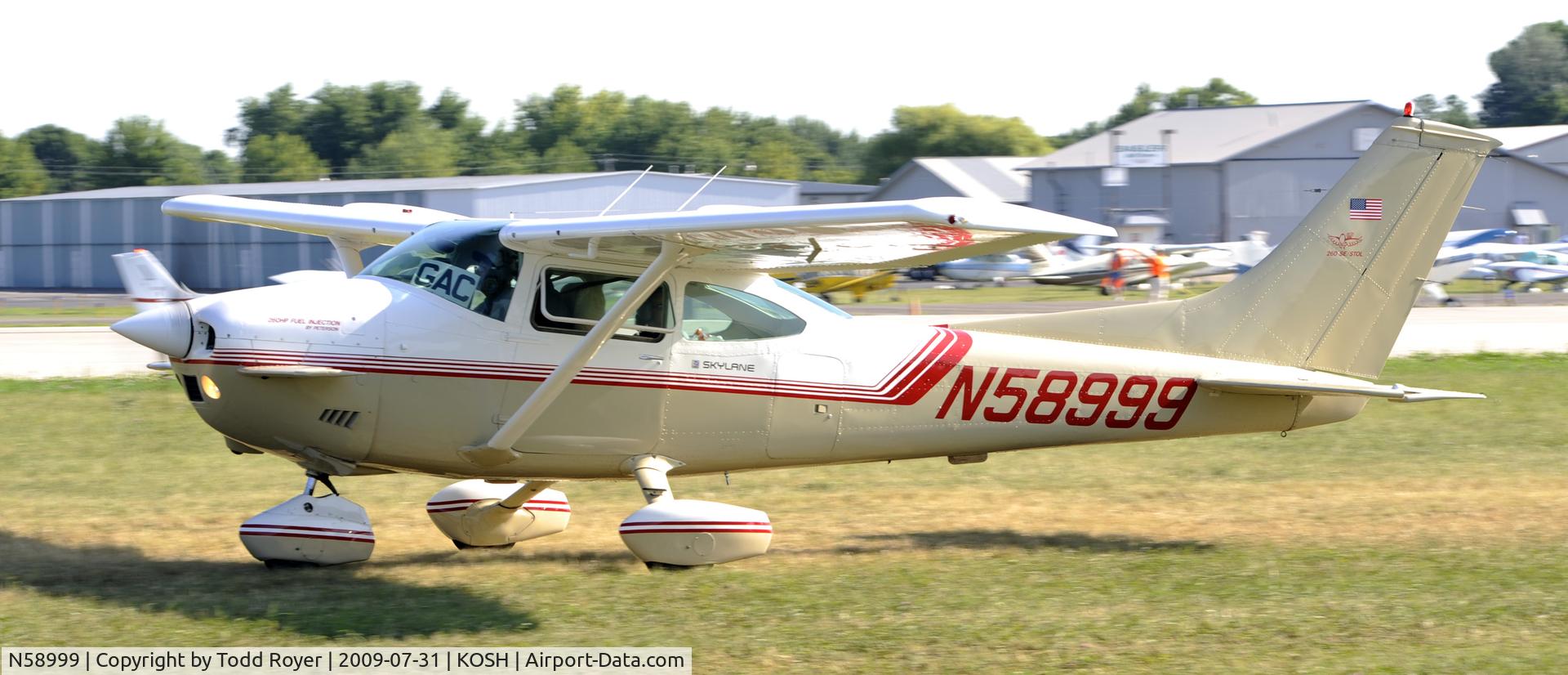 N58999, 1973 Cessna 182P Skylane C/N 18262447, EAA AIRVENTURE 2009