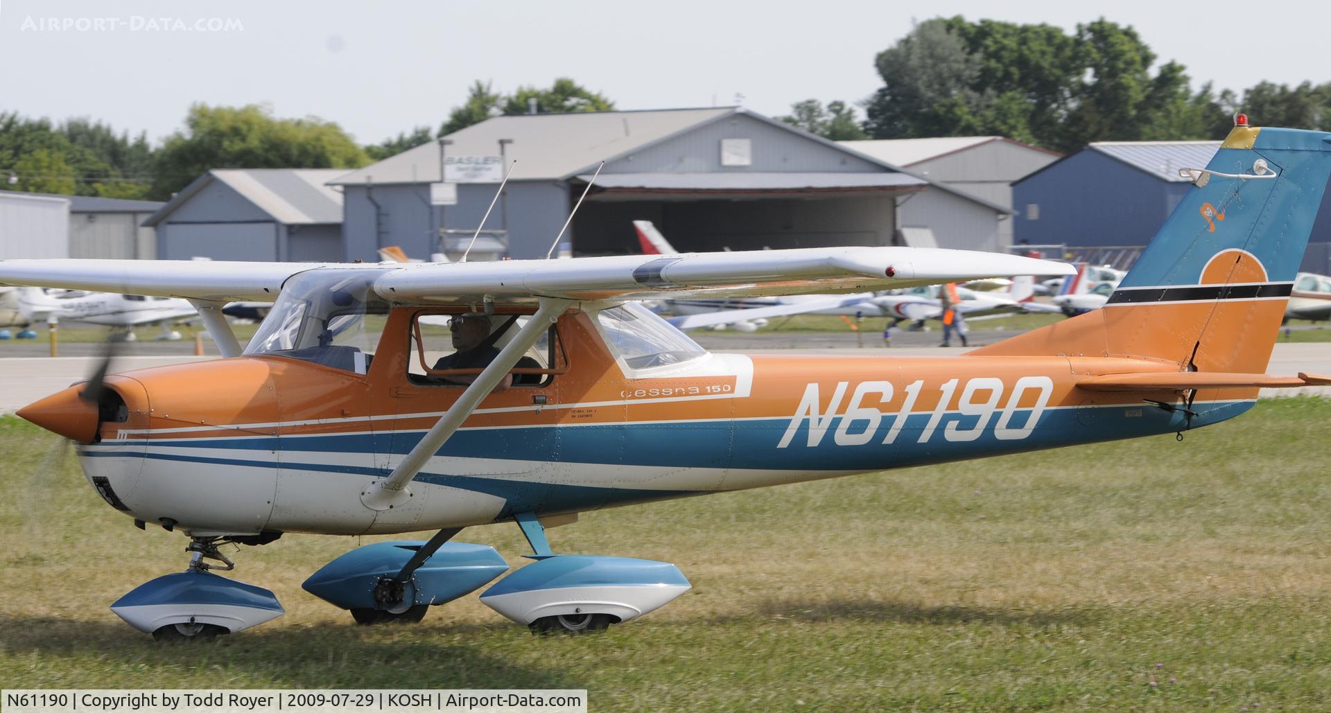 N61190, 1969 Cessna 150J C/N 15070875, EAA AIRVENTURE 2009