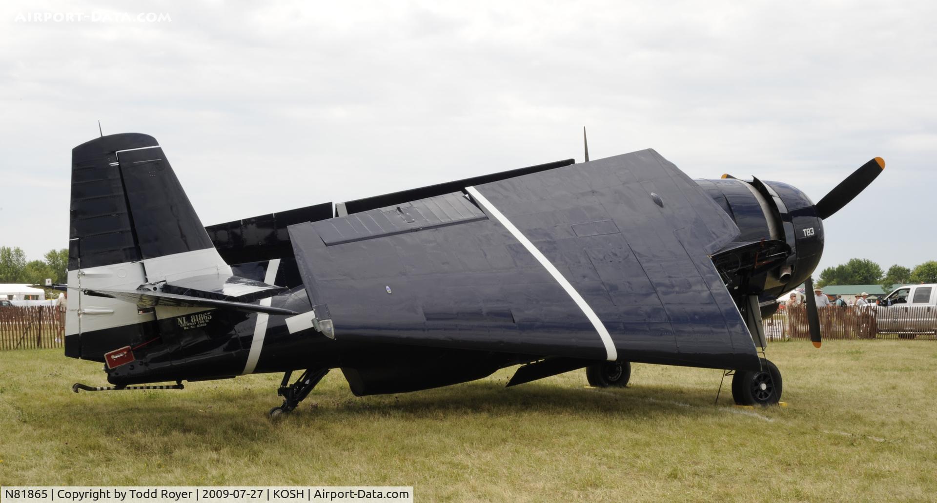 N81865, 1945 Grumman TBM-3E Avenger C/N 5632, EAA AIRVENTURE 2009