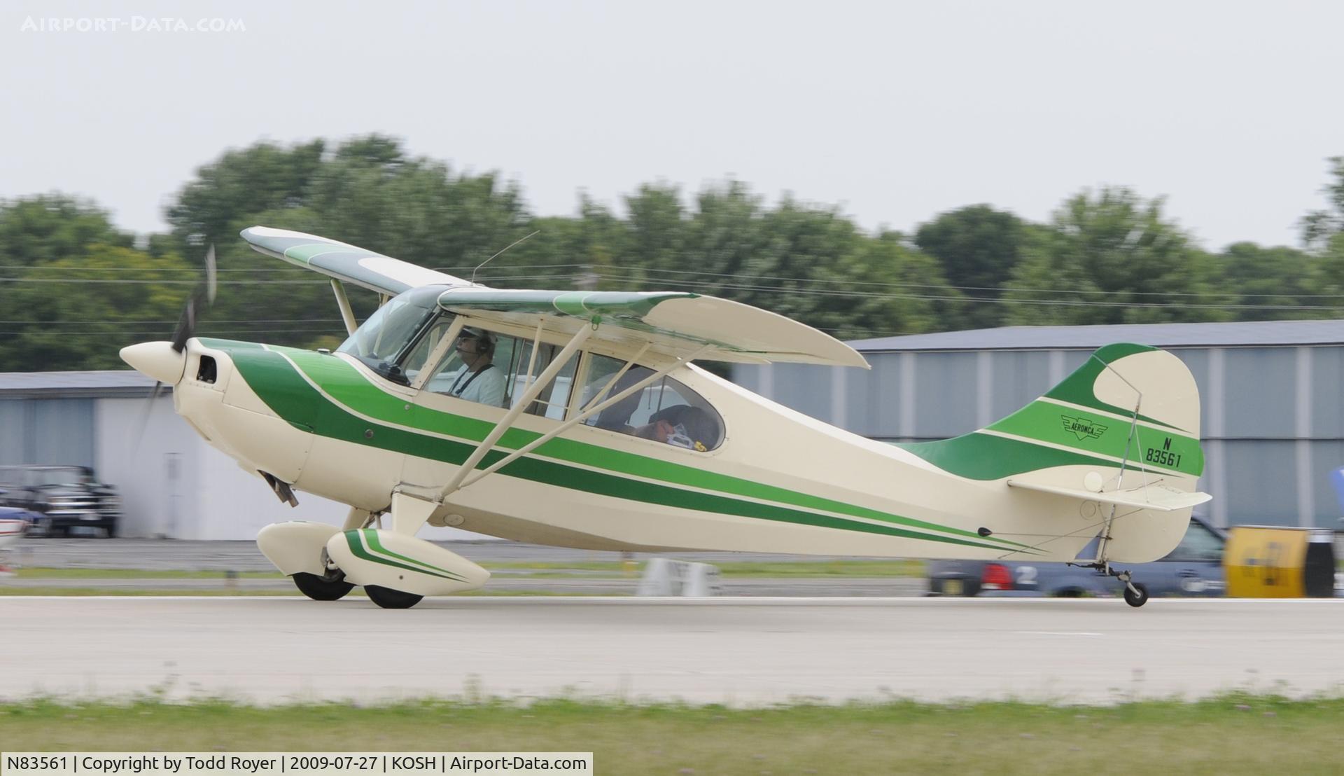 N83561, 1946 Aeronca 7AC Champion C/N 7AC-2237, EAA AIRVENTURE 2009