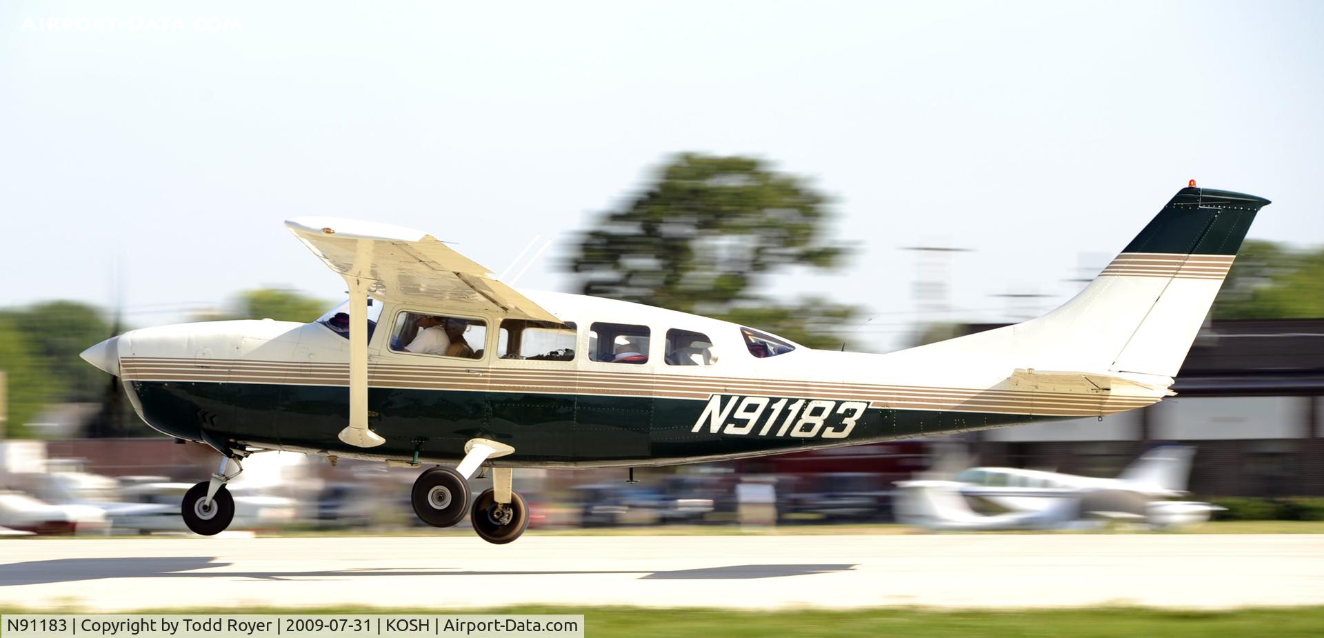 N91183, 1969 Cessna T207 C/N 20700106, EAA AIRVENTURE 2009