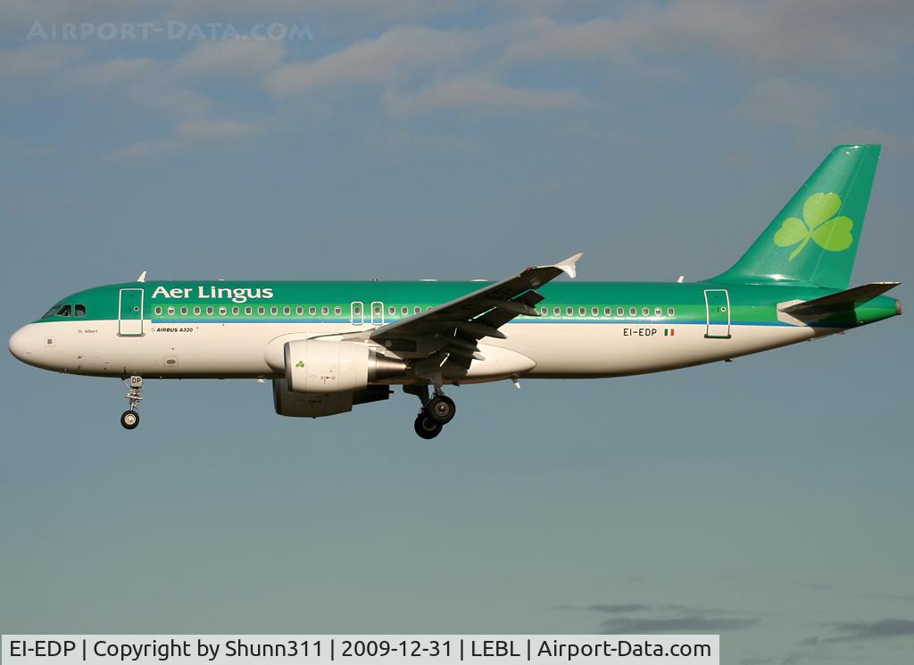 EI-EDP, 2009 Airbus A320-216 C/N 3781, Landing rwy 25R