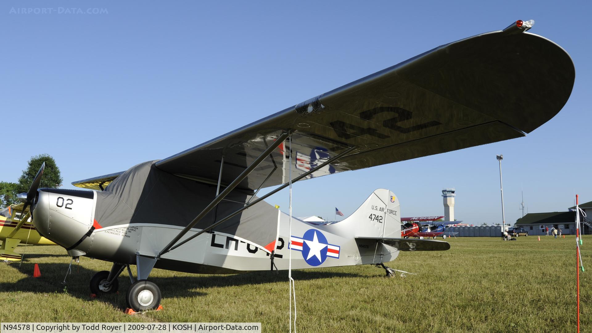 N94578, 1947 Aeronca 7BCM C/N 7BCM-42, EAA AIRVENTURE 2009